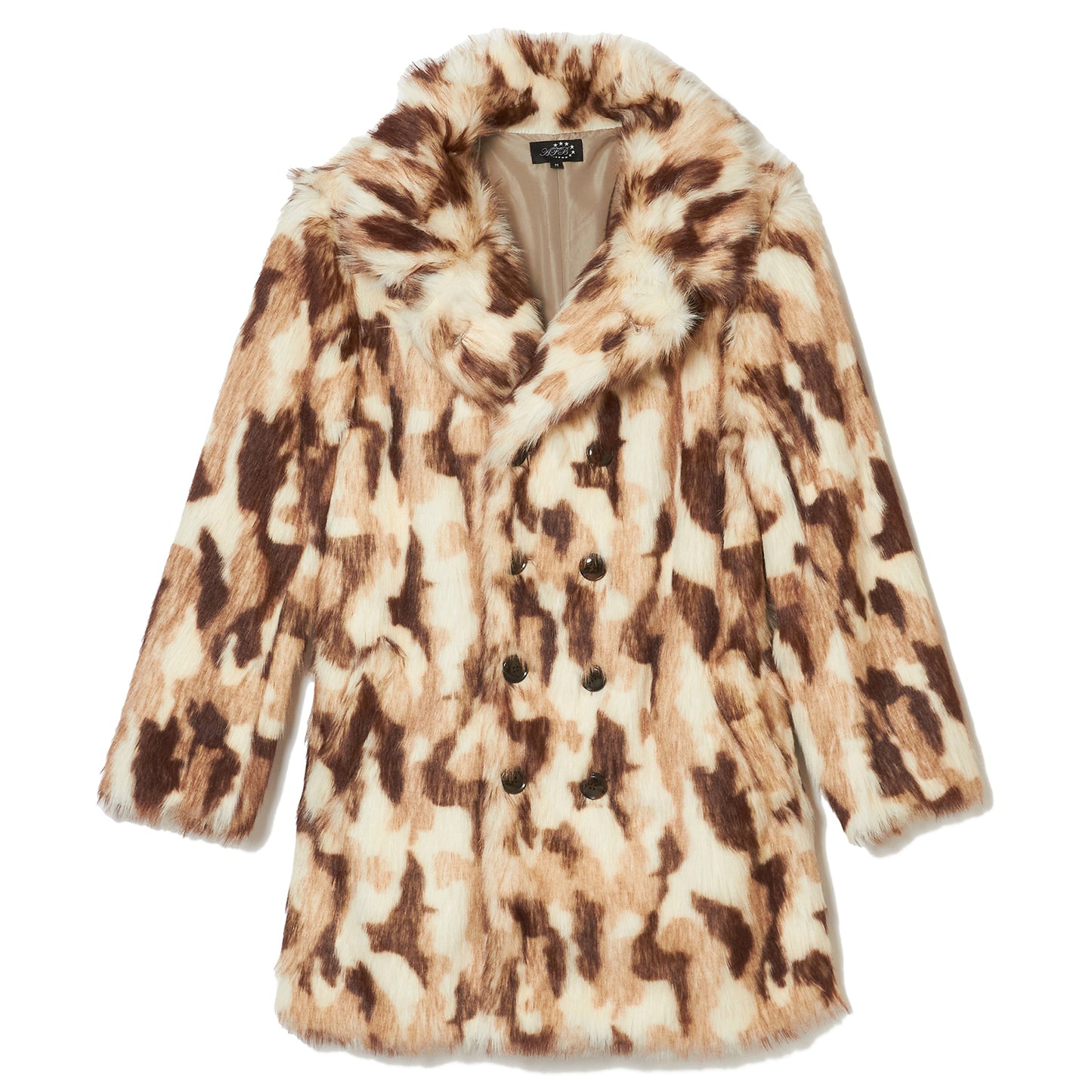 FAUXFUR COAT / CAMO