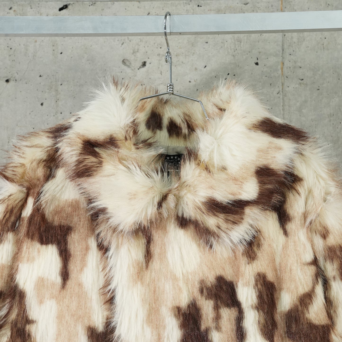 FAUXFUR COAT / CAMO