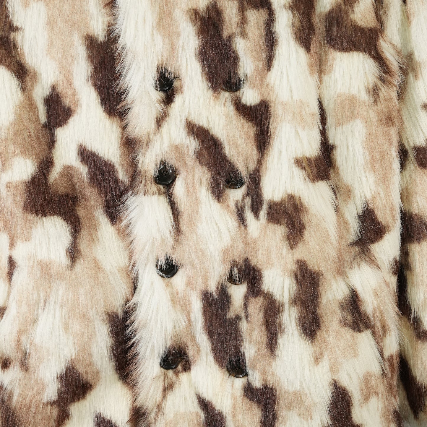 FAUXFUR COAT / CAMO