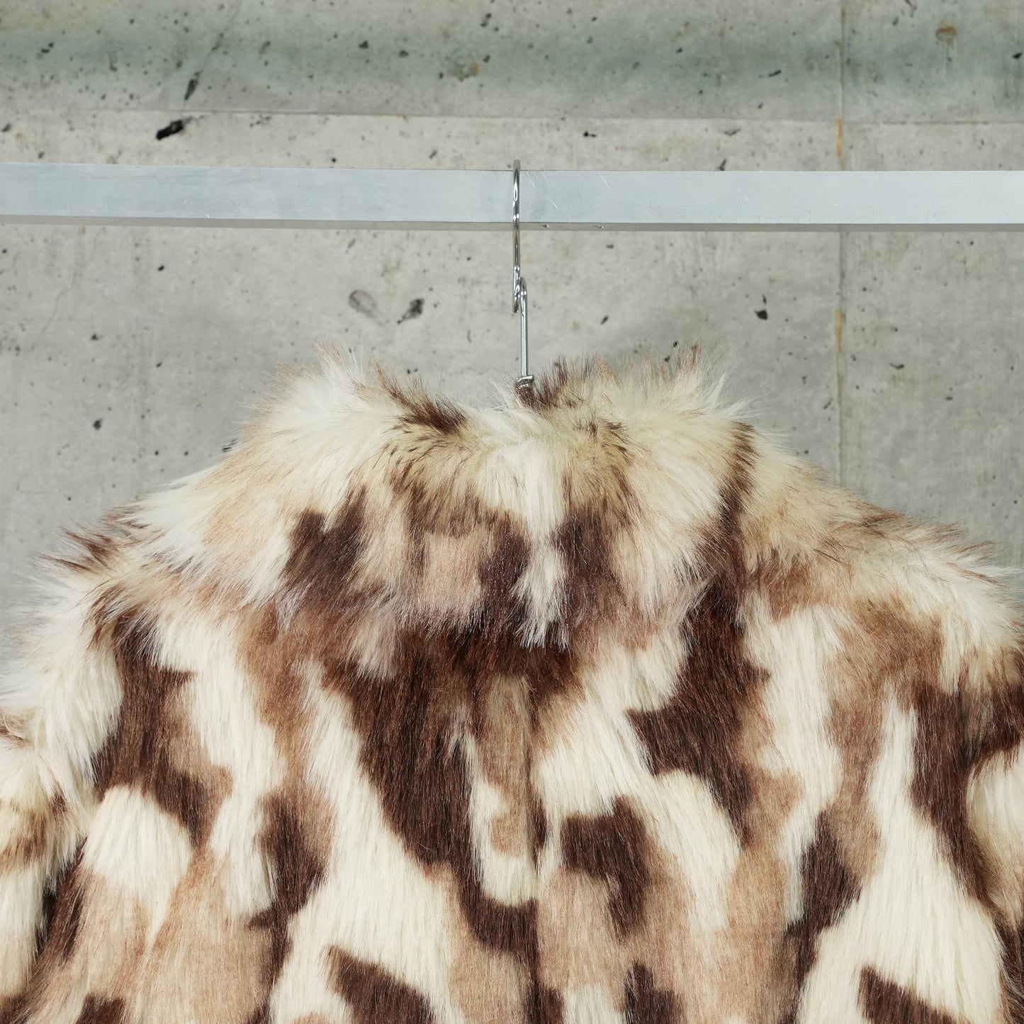 FAUXFUR COAT / CAMO