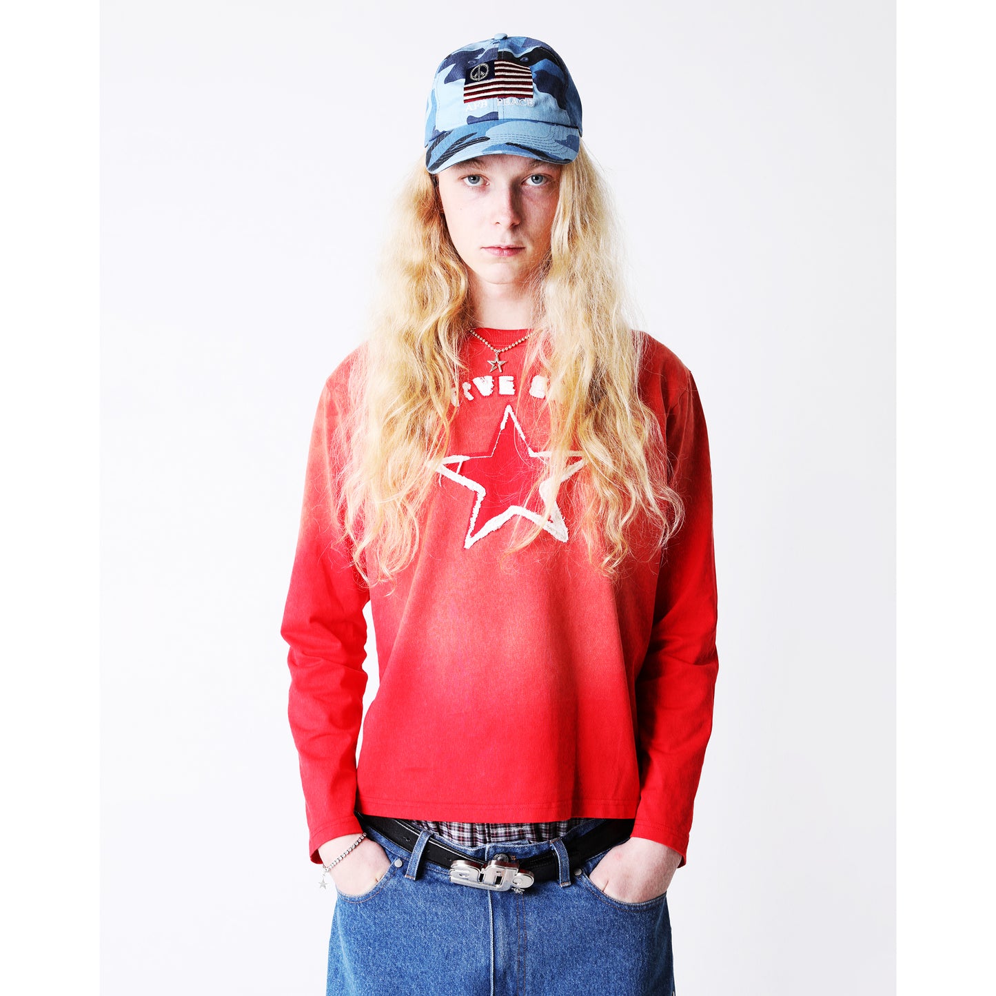 POSITIVE ENERGY LS TEE / RED