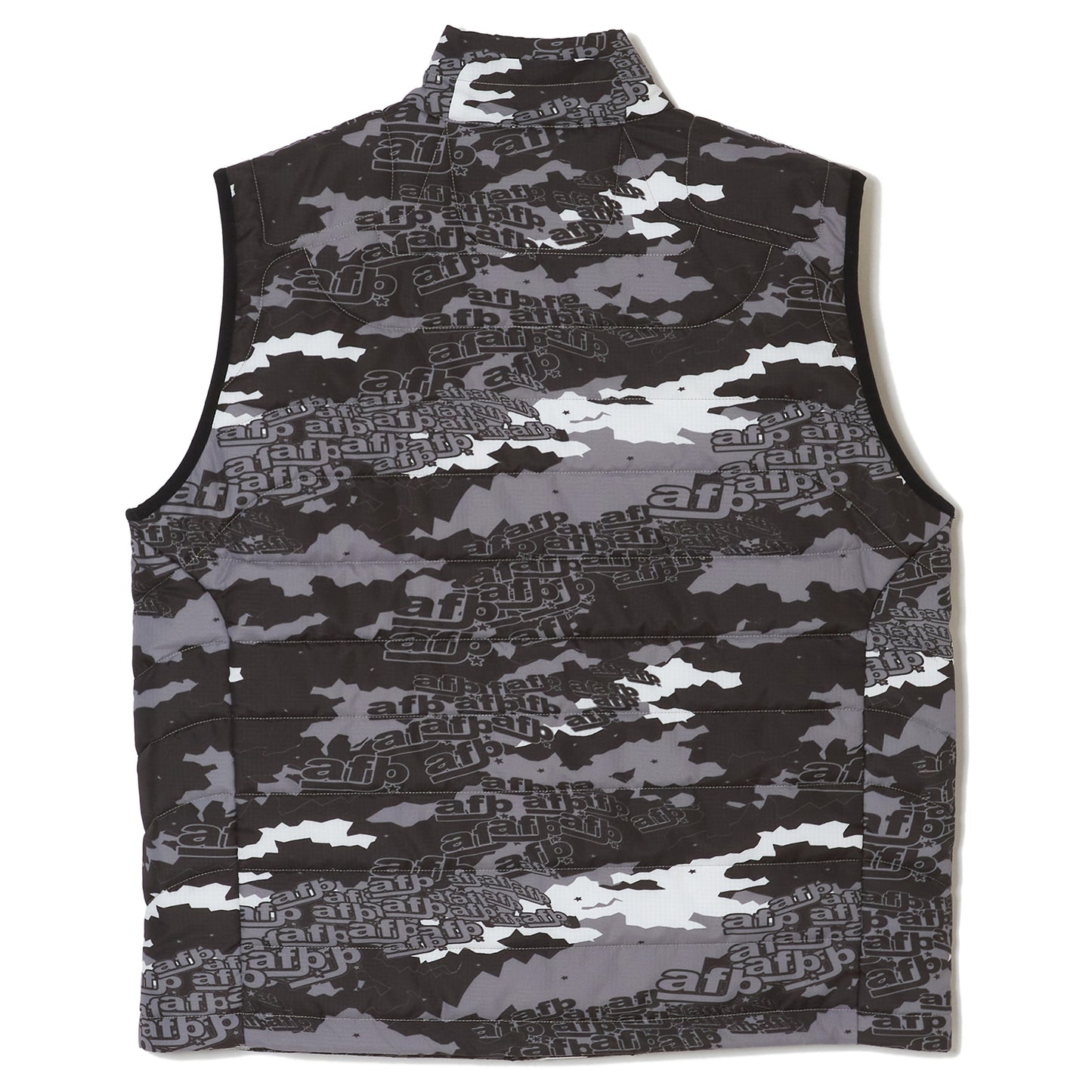 CAMO PULLOVER VEST / BLACK CAMO