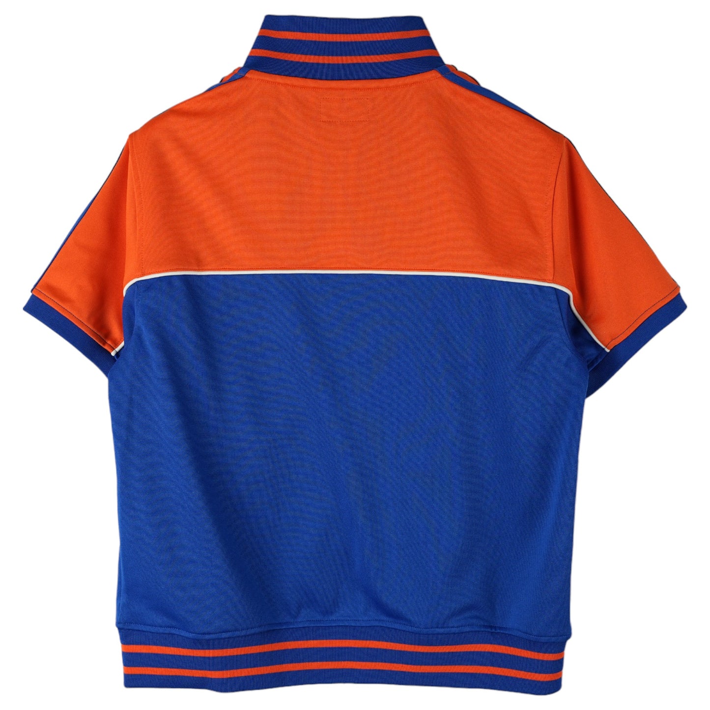 SS ZIP UP JERSEY / BLUE/ORANGE