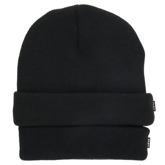 DOUBLE LAYERD BEANIE / BLACK