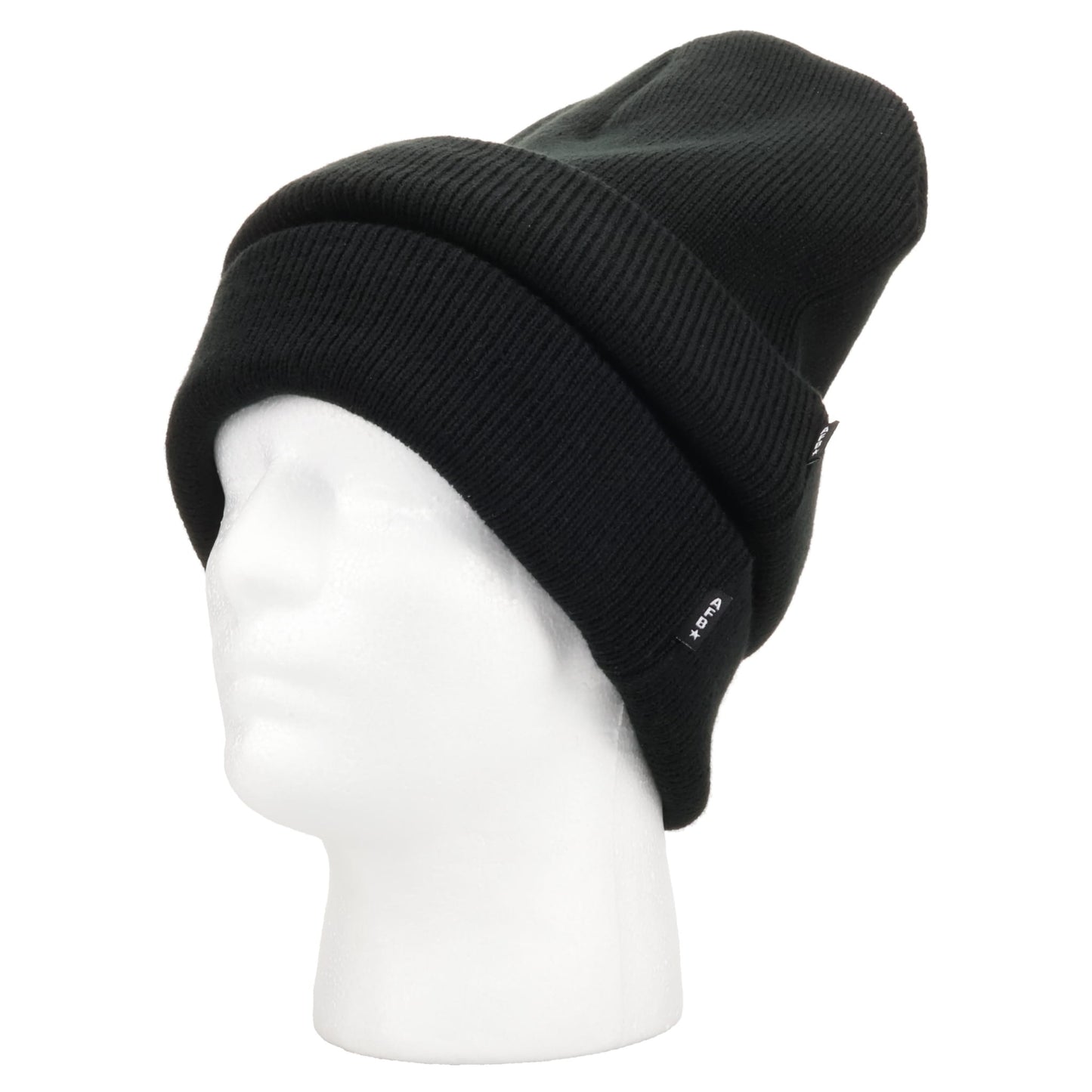 DOUBLE LAYERD BEANIE / BLACK