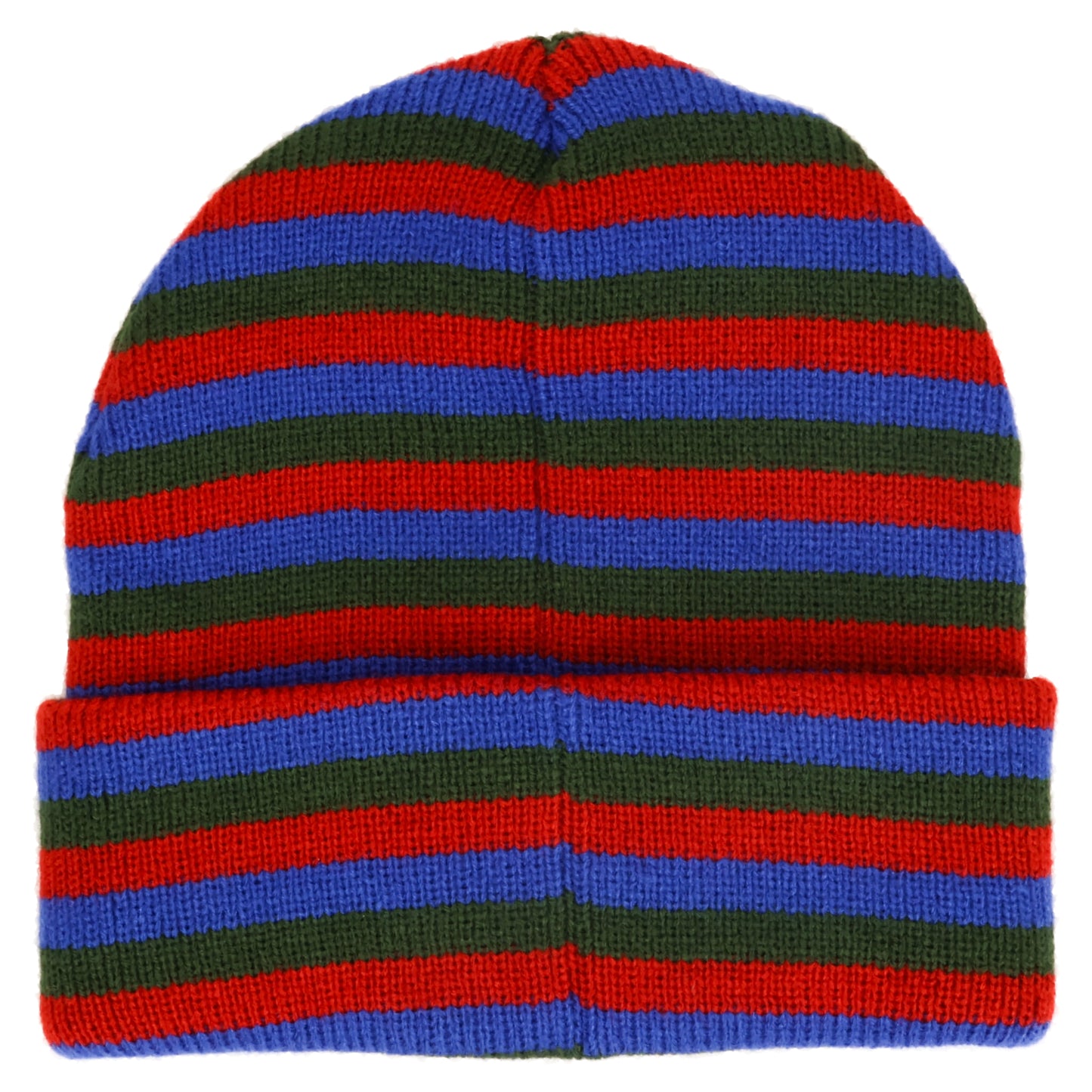 DOUBLE BEANIE / BLUE/RED