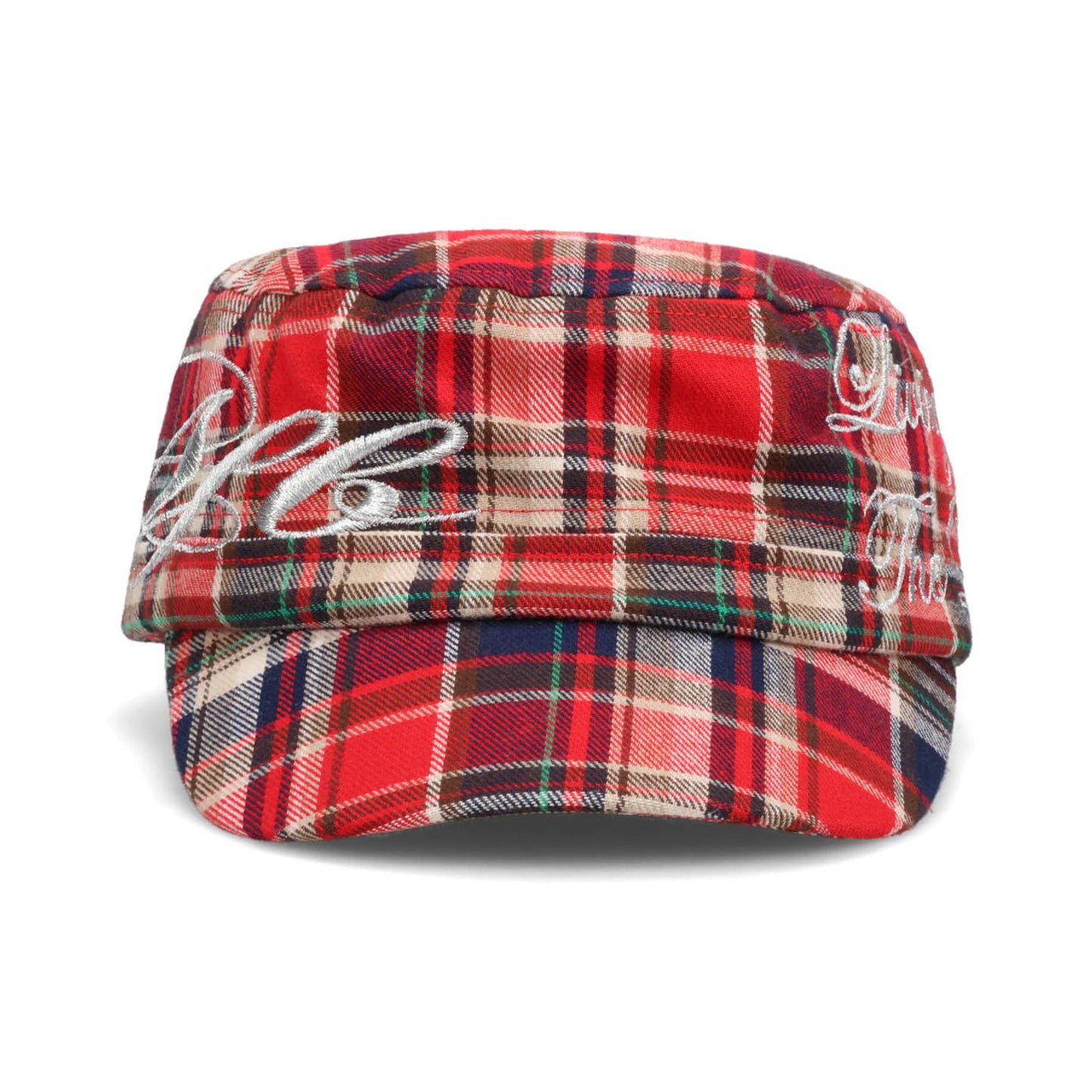 FLANNEL WORK CAP / RED