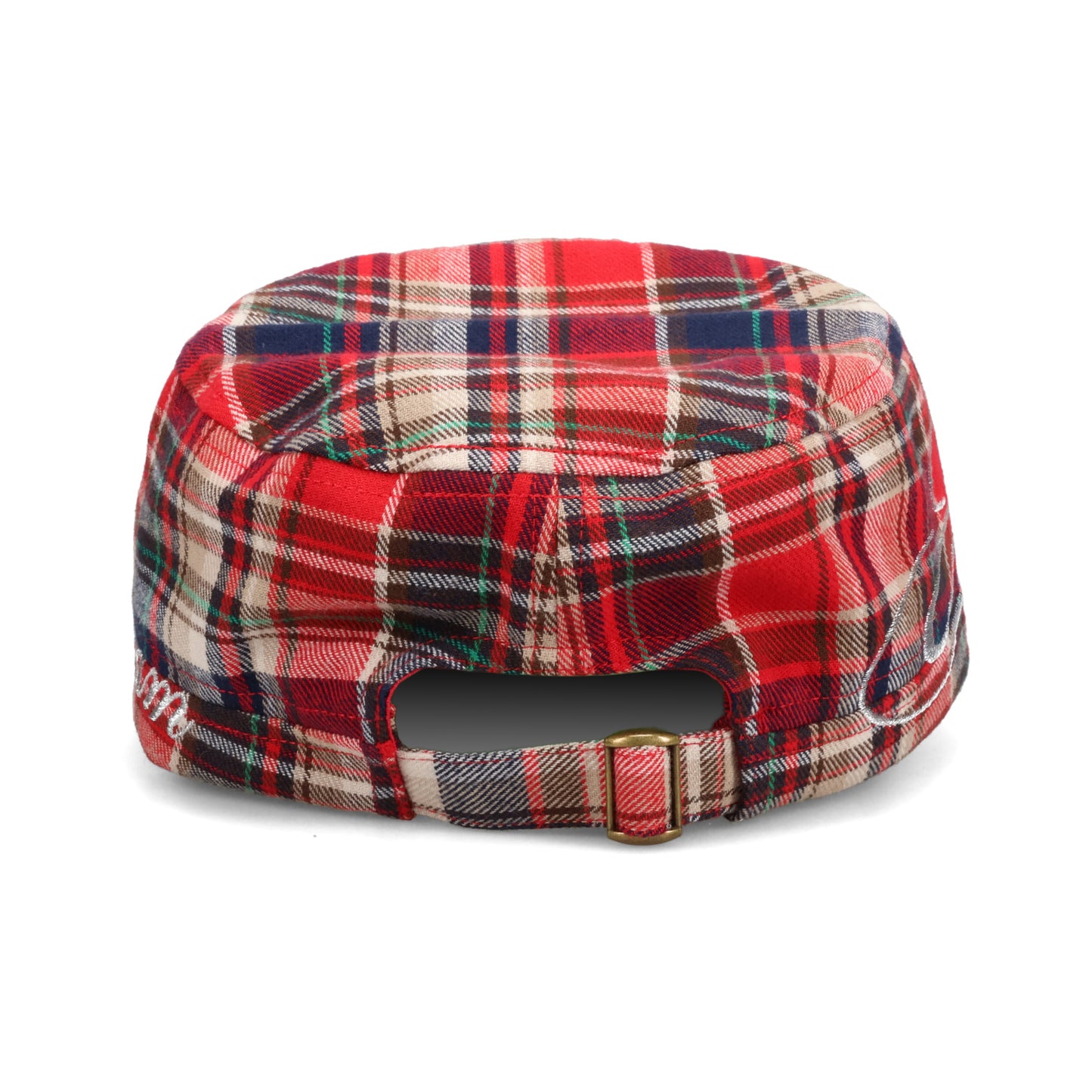 FLANNEL WORK CAP / RED