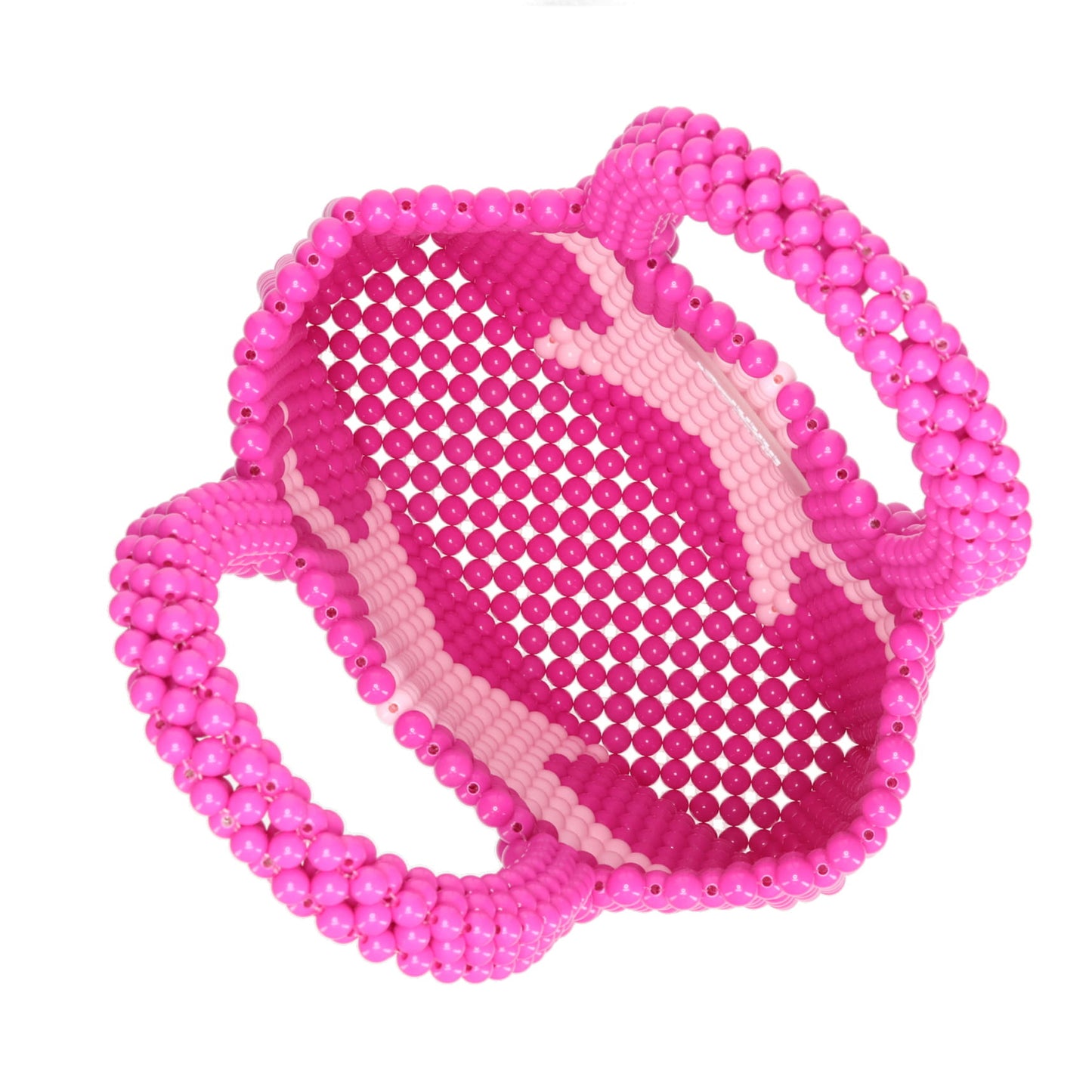 STAR BEADS HAND BAG / PINK