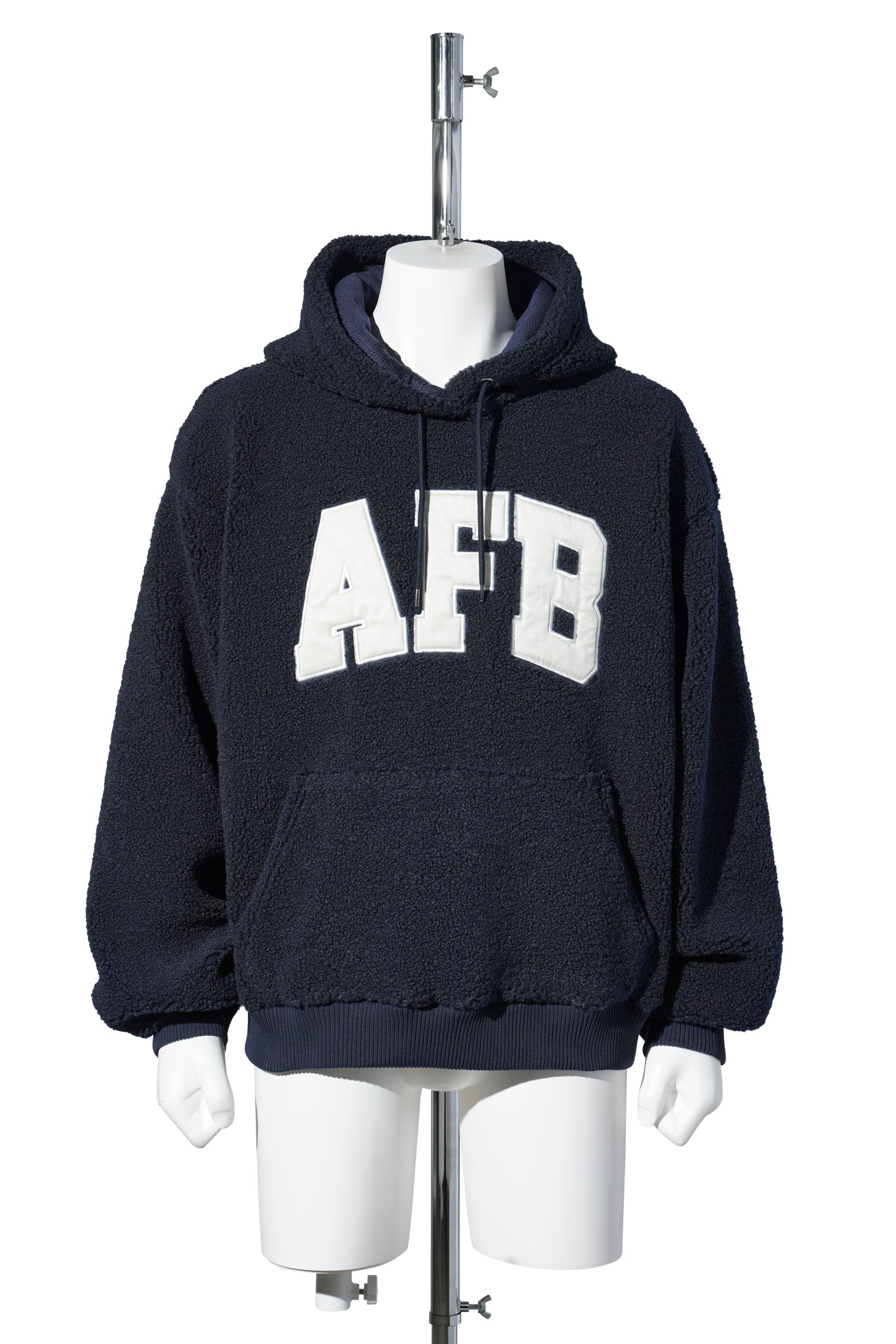 CLASSIC LOGO BOA HOODIE / NAVY