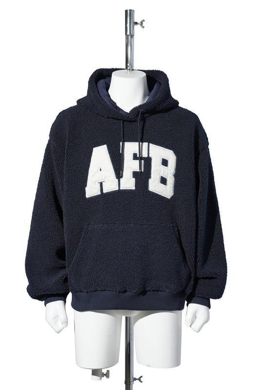 CLASSIC LOGO BOA HOODIE / NAVY