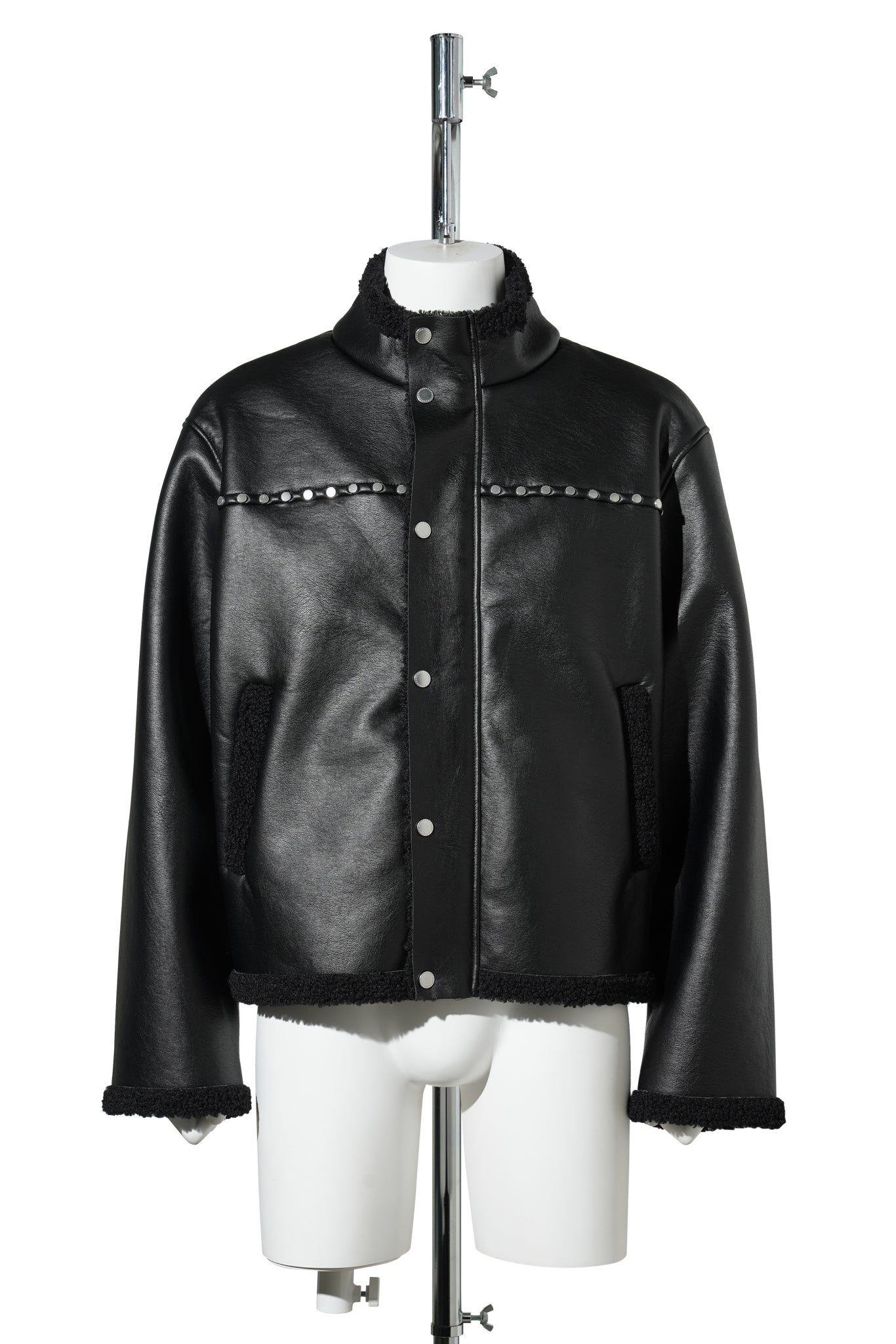 STUDDED JACKET / BLACK