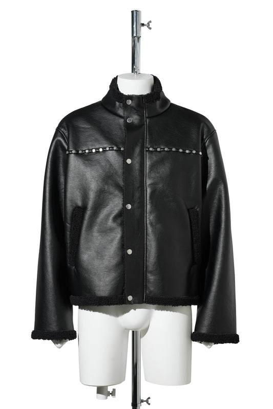 STUDDED JACKET / BLACK