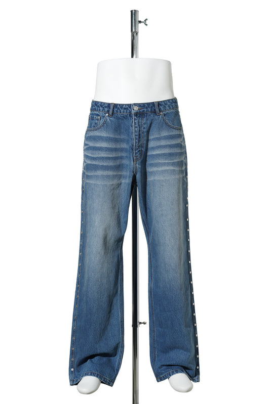 STREET STRAGHT PANTS / BLUE