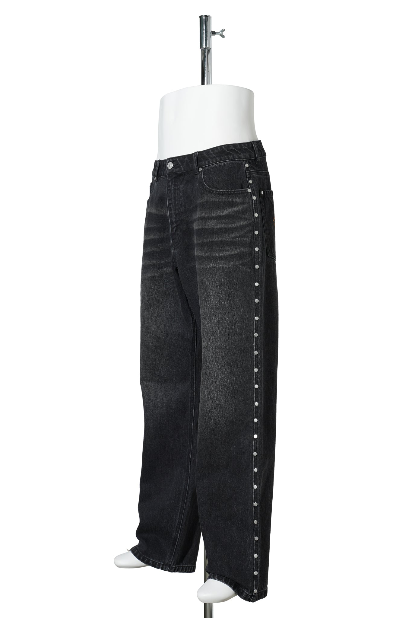 STREET STRAGHT PANTS / BLACK