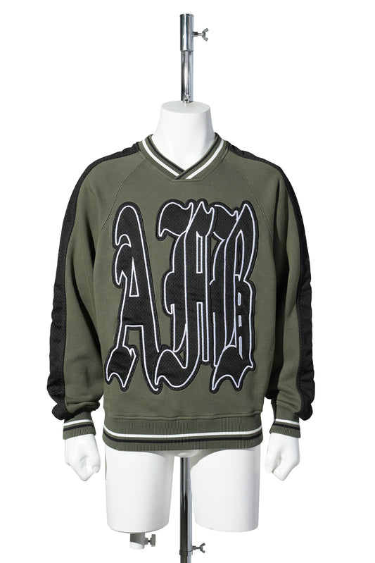 BIG LOGO SWEAT SHIRTS / OLIVE