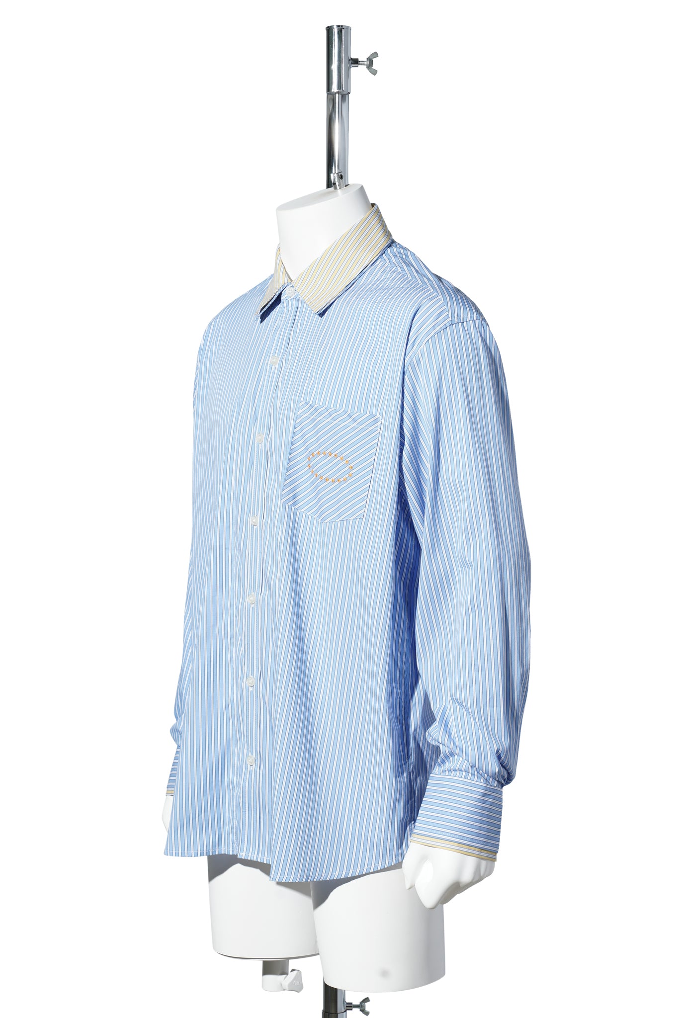 DOUBLE LAYERD SHIRTS / YELLOW