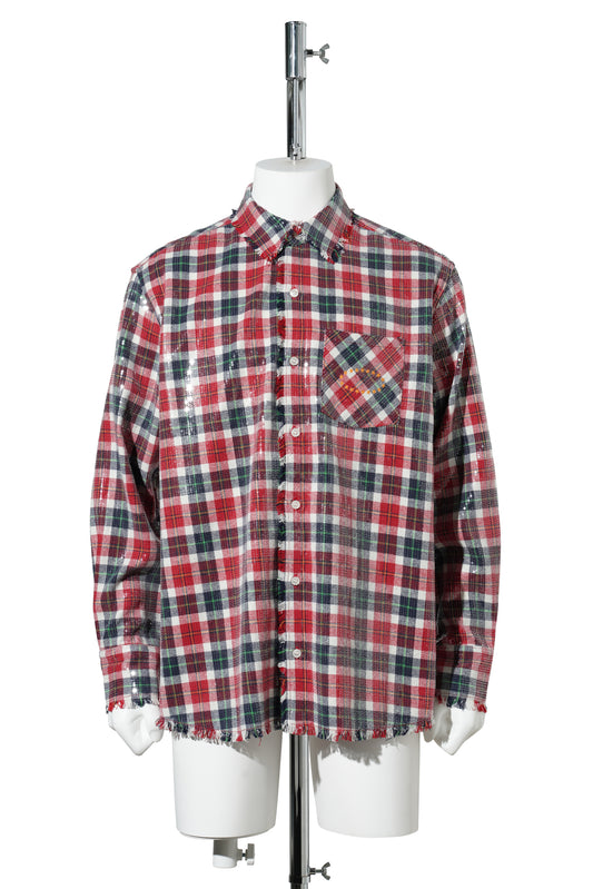 SPANGLE SHIRTS / RED