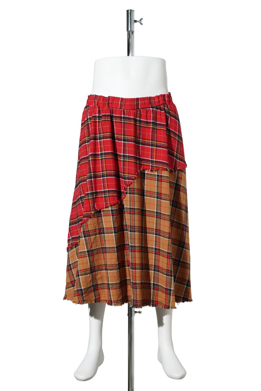 DOCKING SKIRT / RED