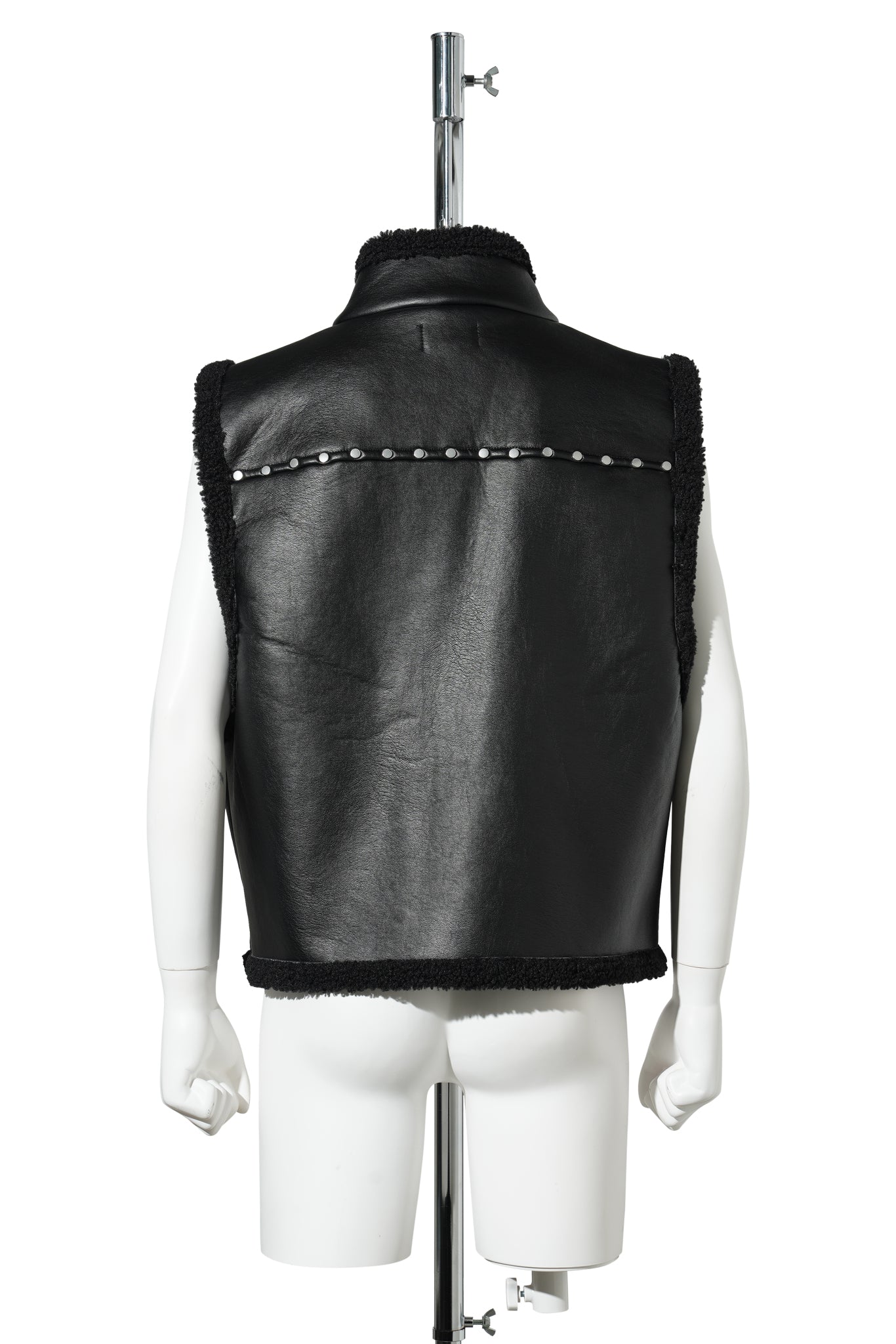 STUDDED VEST / BLACK