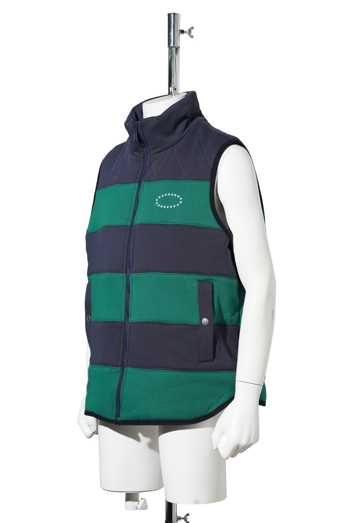 STREET COTTON VEST / GREEN