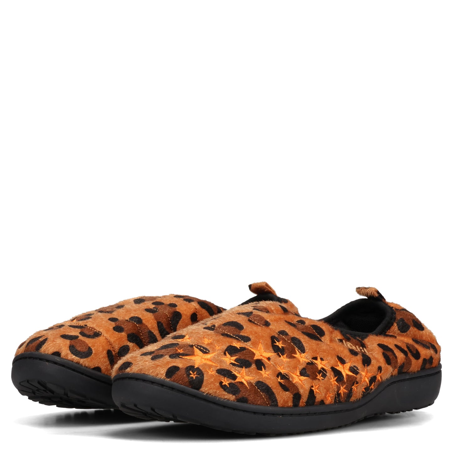 LEOPARD STAR MULE / BROWN