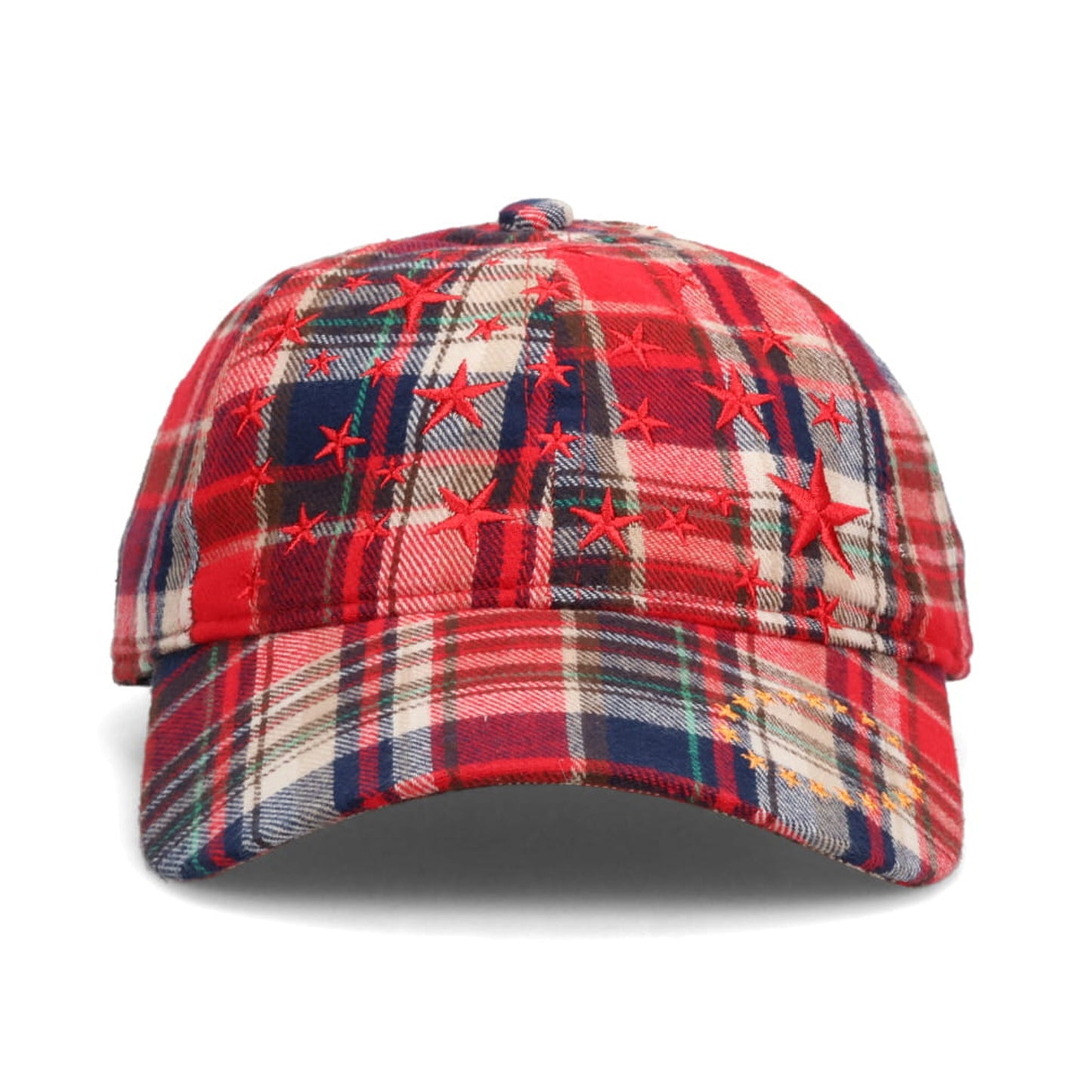 STAR CAP / CHECK RED