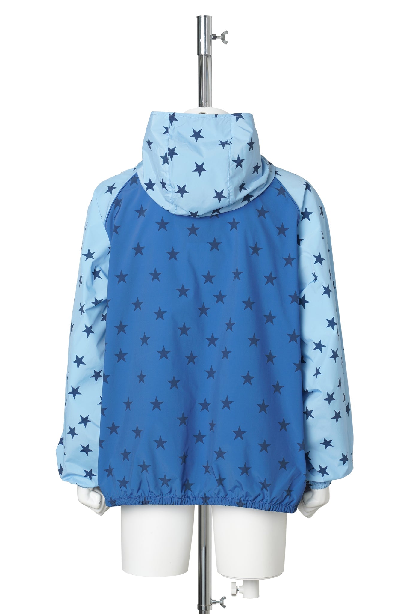 TWO TONE STAR PARKA / BLUE