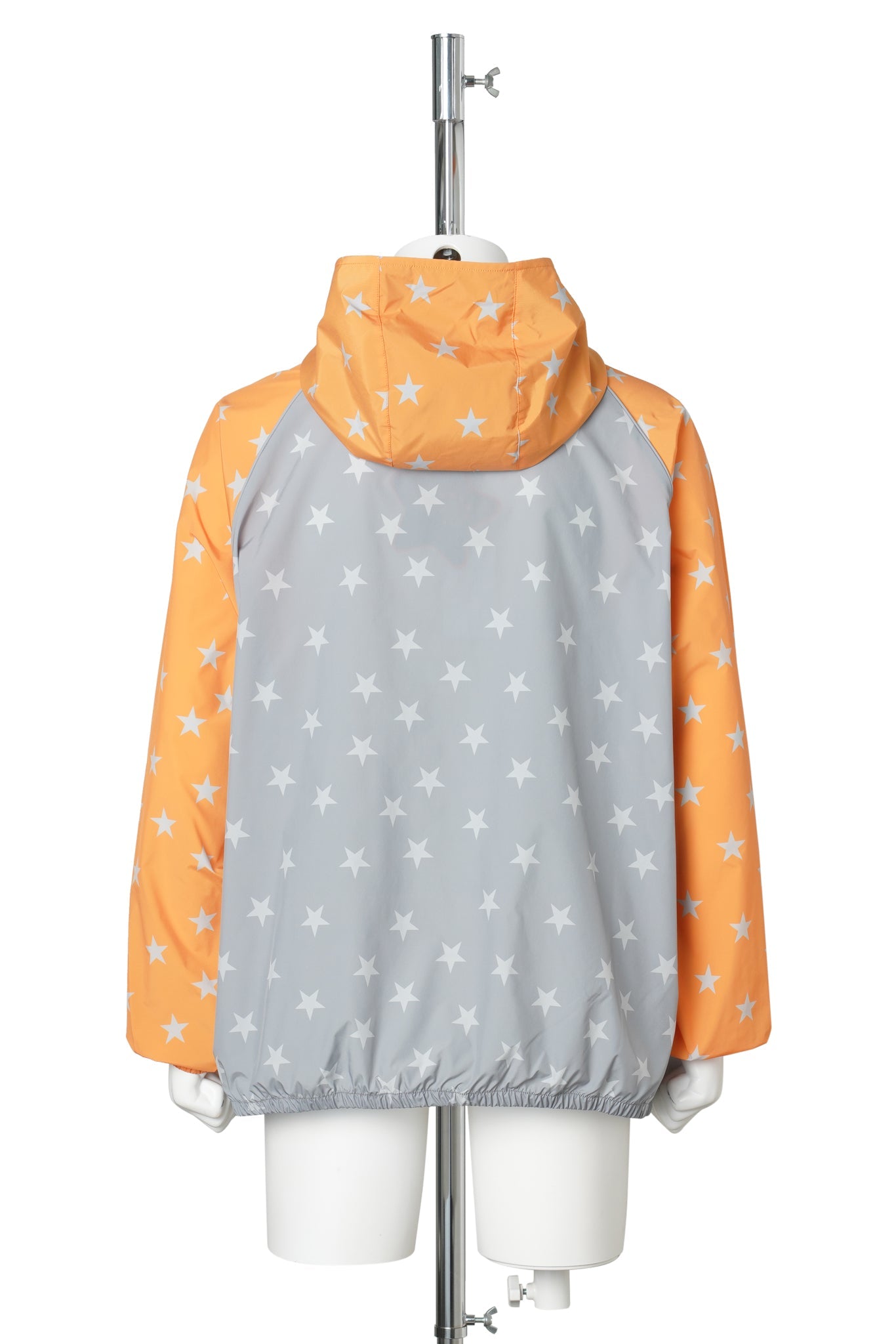 TWO TONE STAR PARKA / GRAY