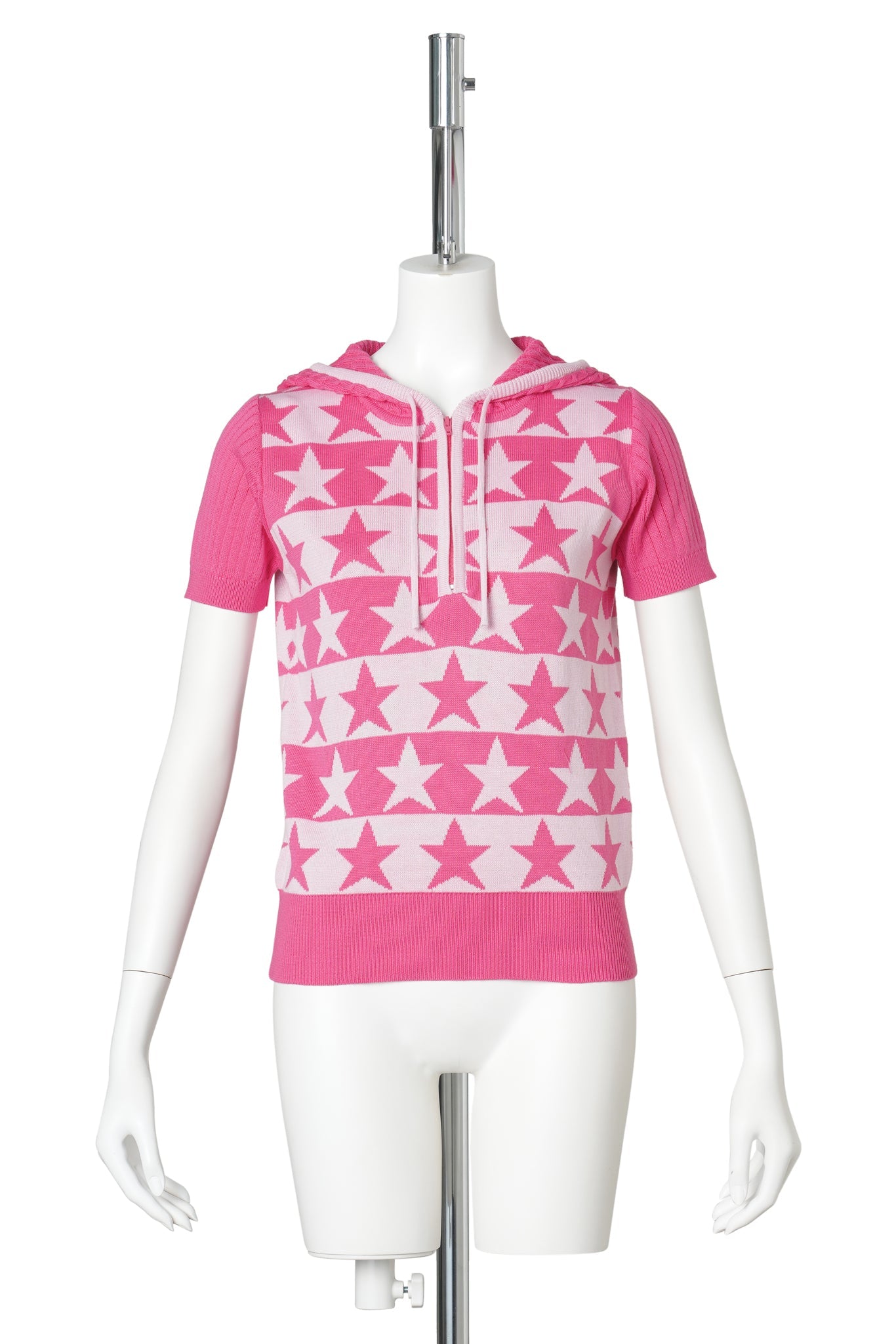 WMS STAR SS KNIT PARKA / PINK