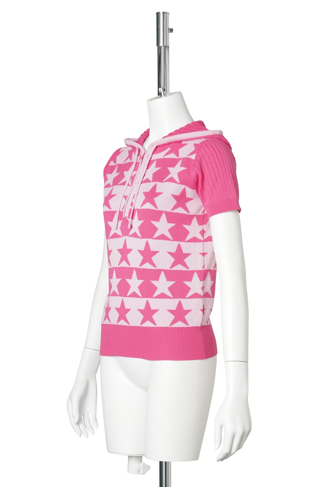 WMS STAR SS KNIT PARKA / PINK