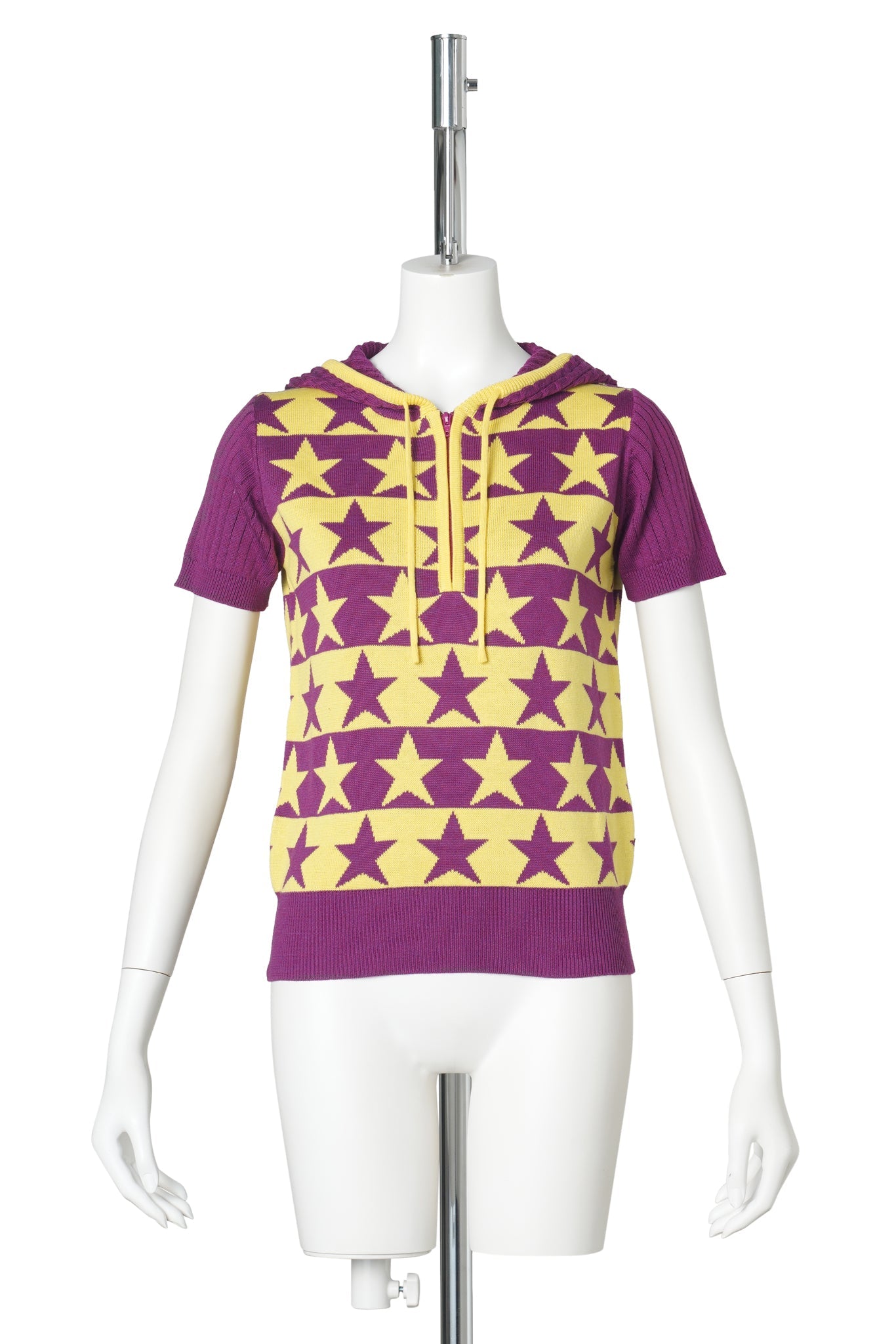 WMS STAR SS KNIT PARKA / PURPLE