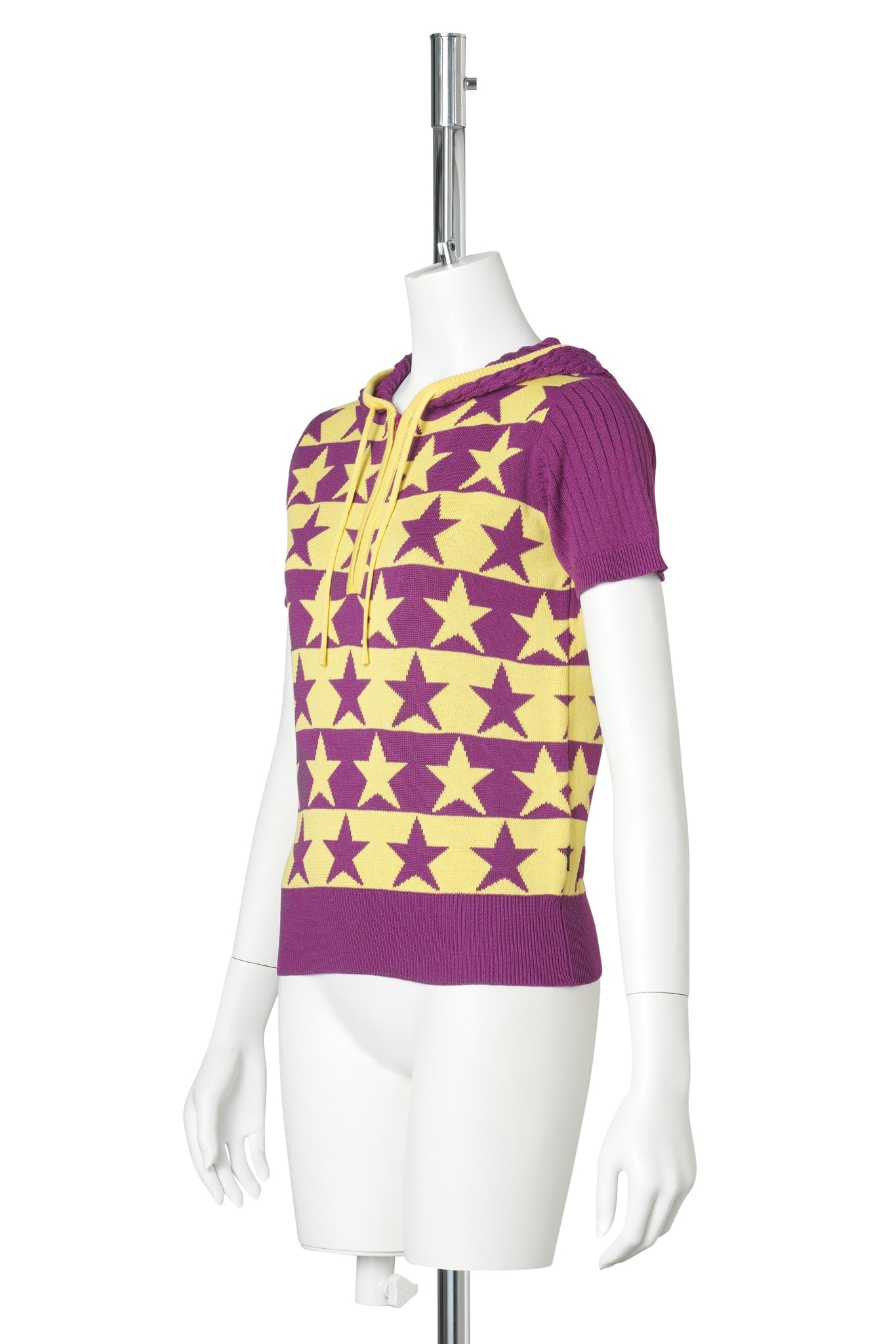 WMS STAR SS KNIT PARKA / PURPLE