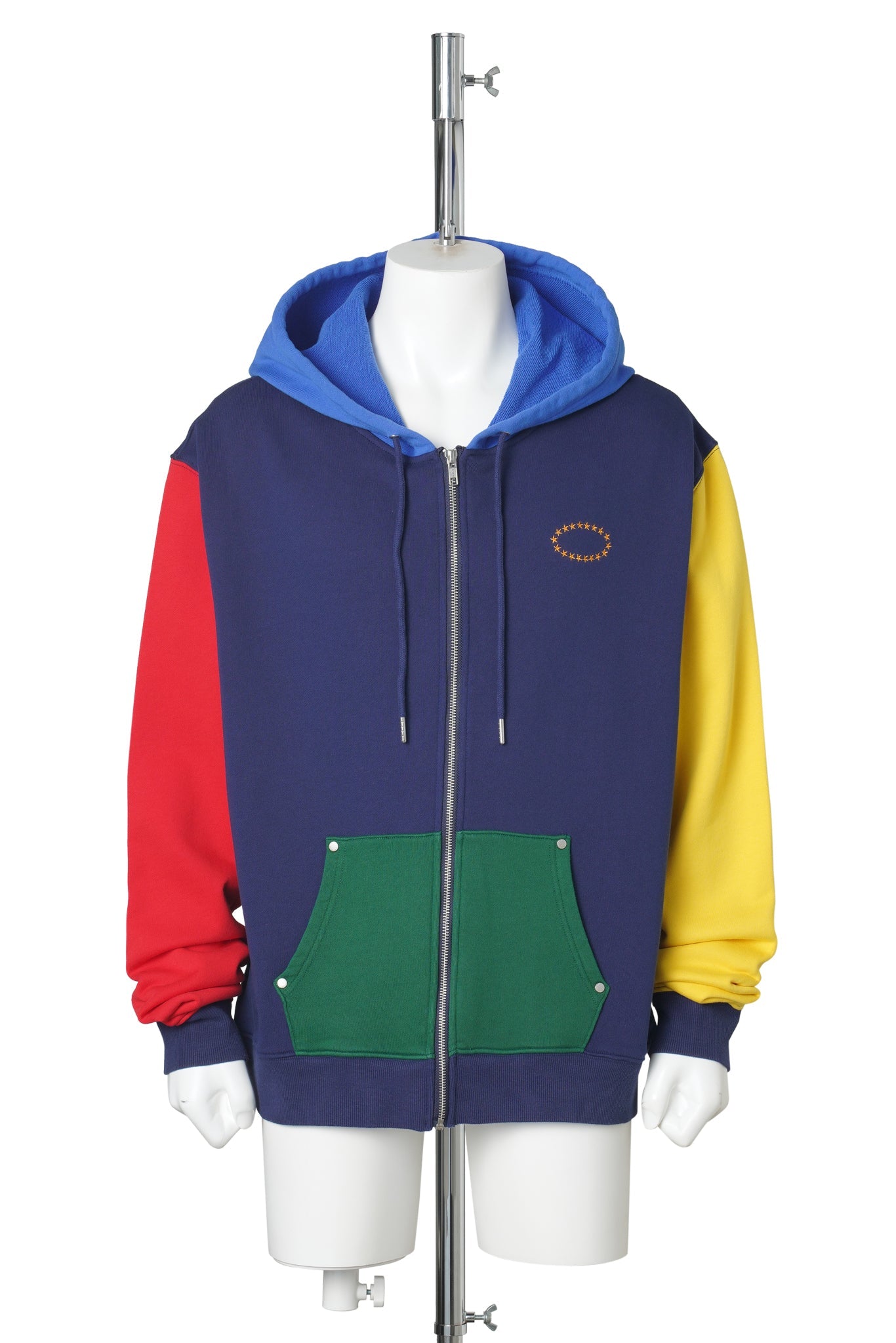 STAR ZIP PARKA / MULTI NAVY