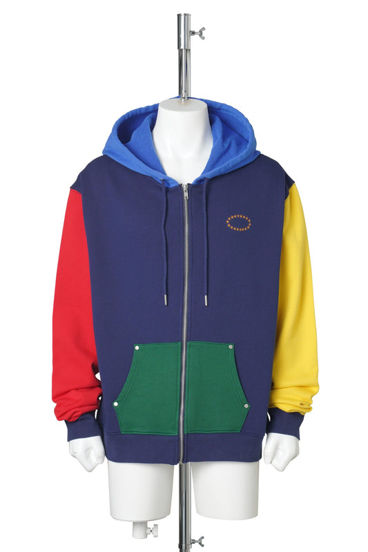 STAR ZIP PARKA / MULTI NAVY
