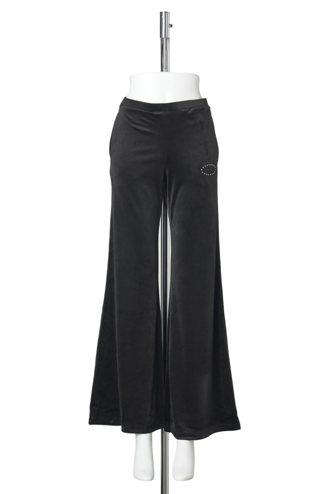 WMS VELOUR PANTS / BLACK