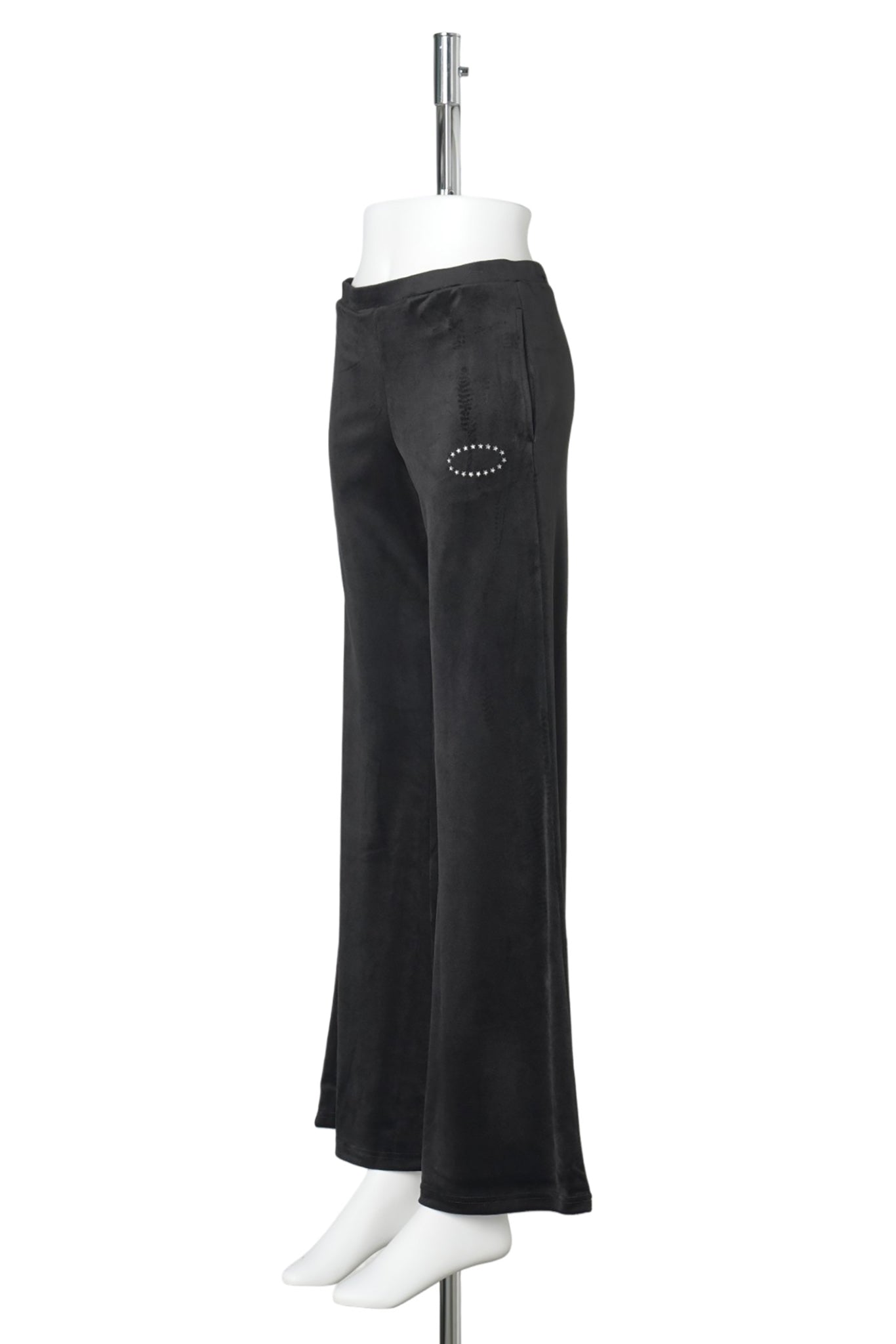 WMS VELOUR PANTS / BLACK