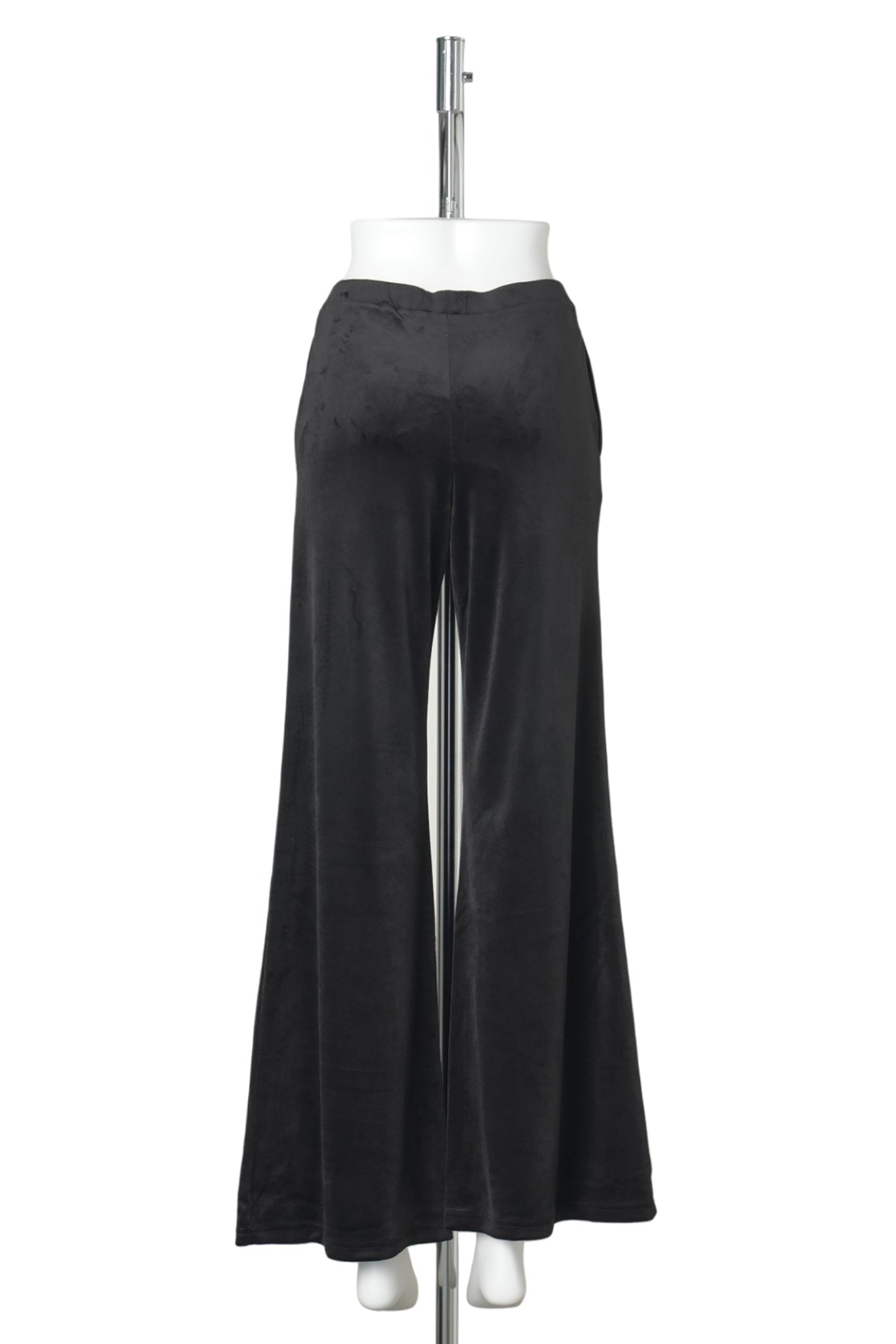 WMS VELOUR PANTS / BLACK