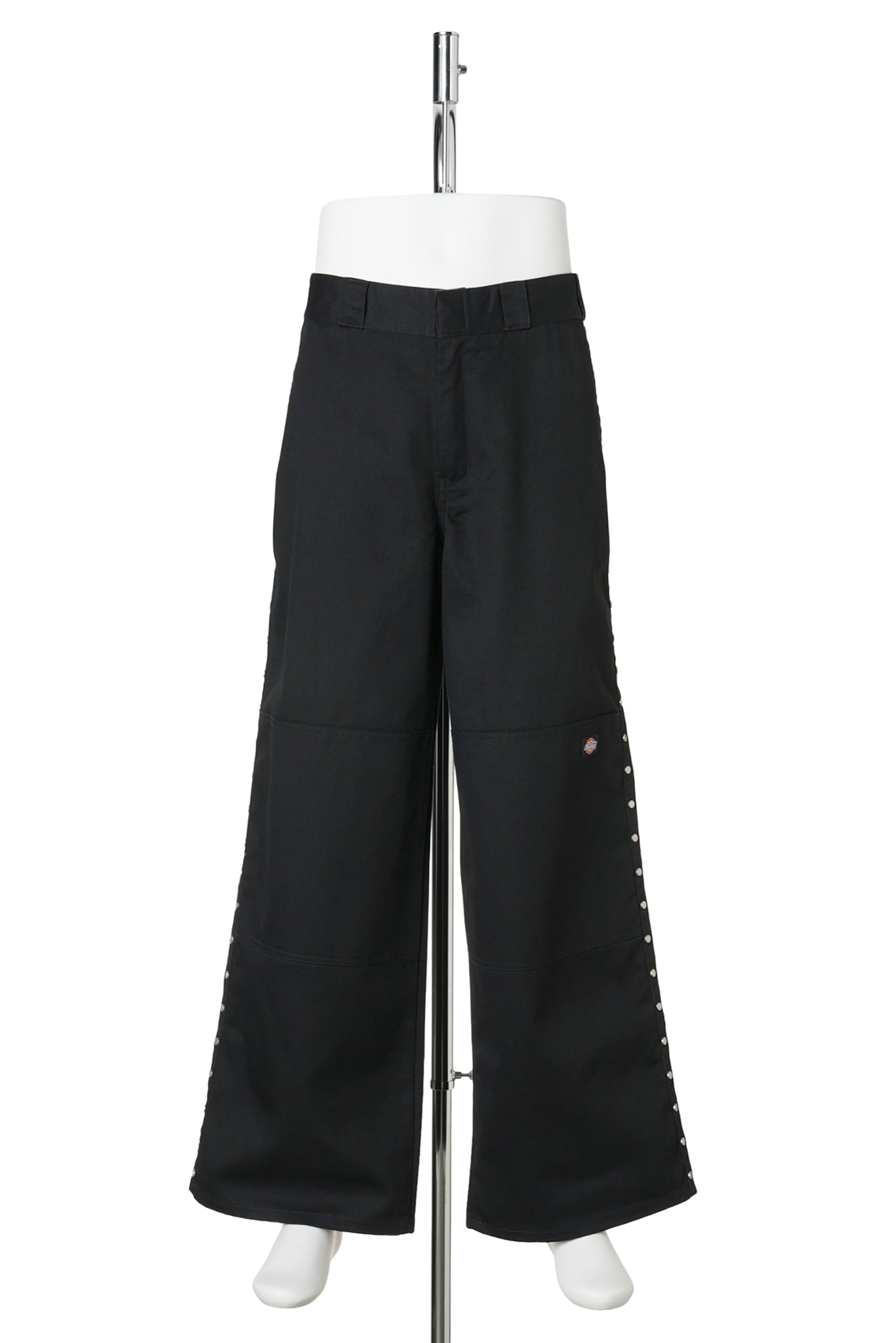 STUDDED WIDE PANTS / BLACK
