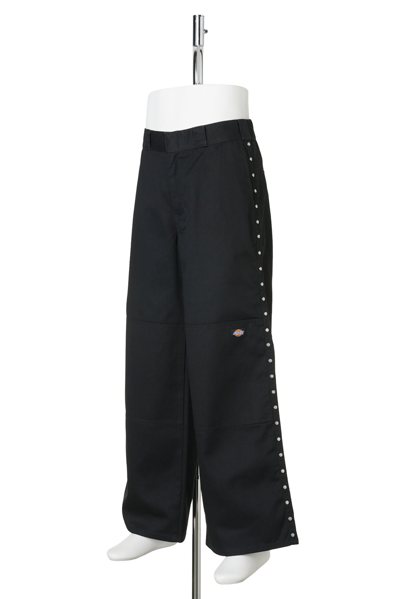 STUDDED WIDE PANTS / BLACK