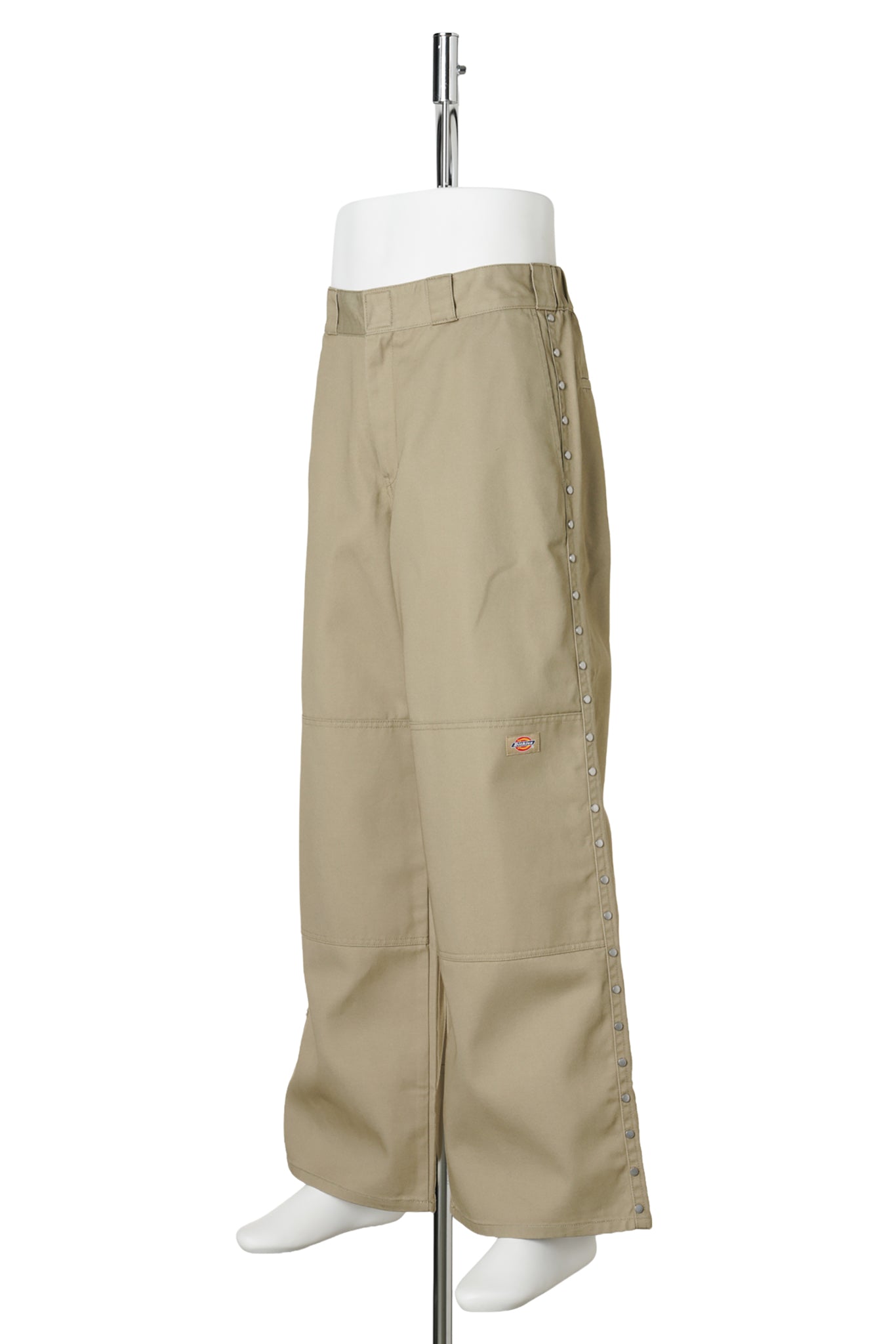 STUDDED WIDE PANTS / KHAKI