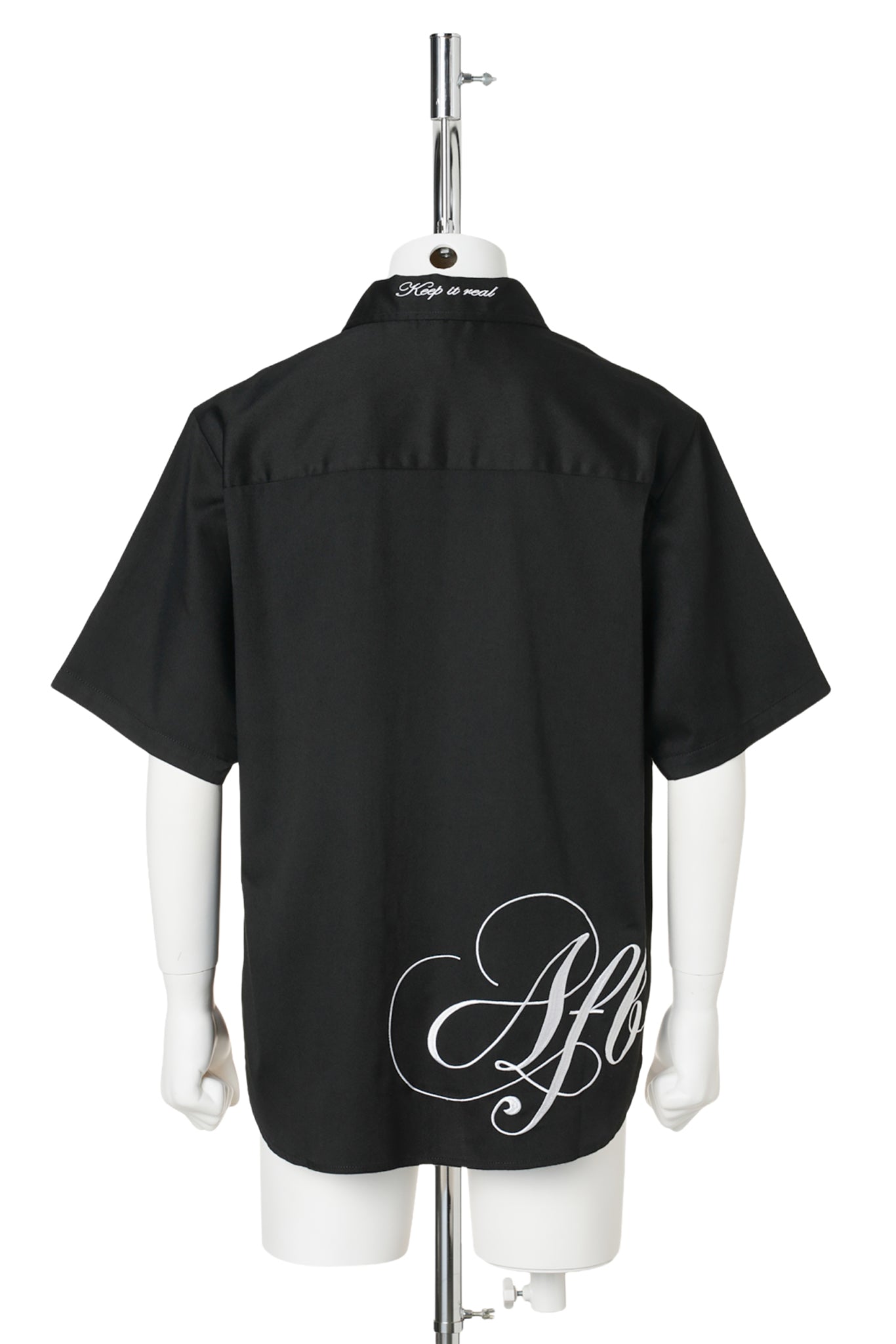 HALF SLEEVE SHIRTS / BLACK