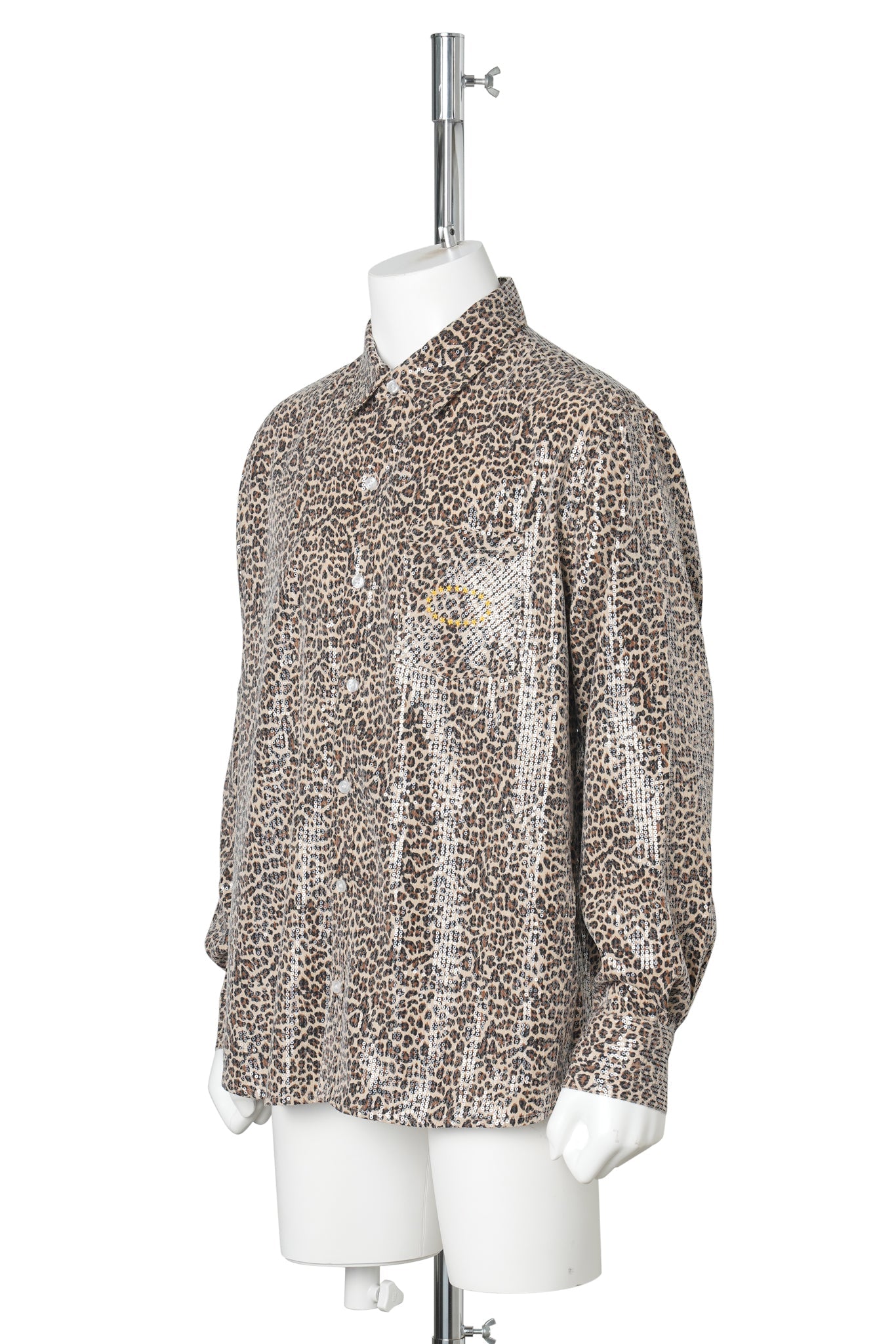 SPANGLE SHIRTS / LEOPARD