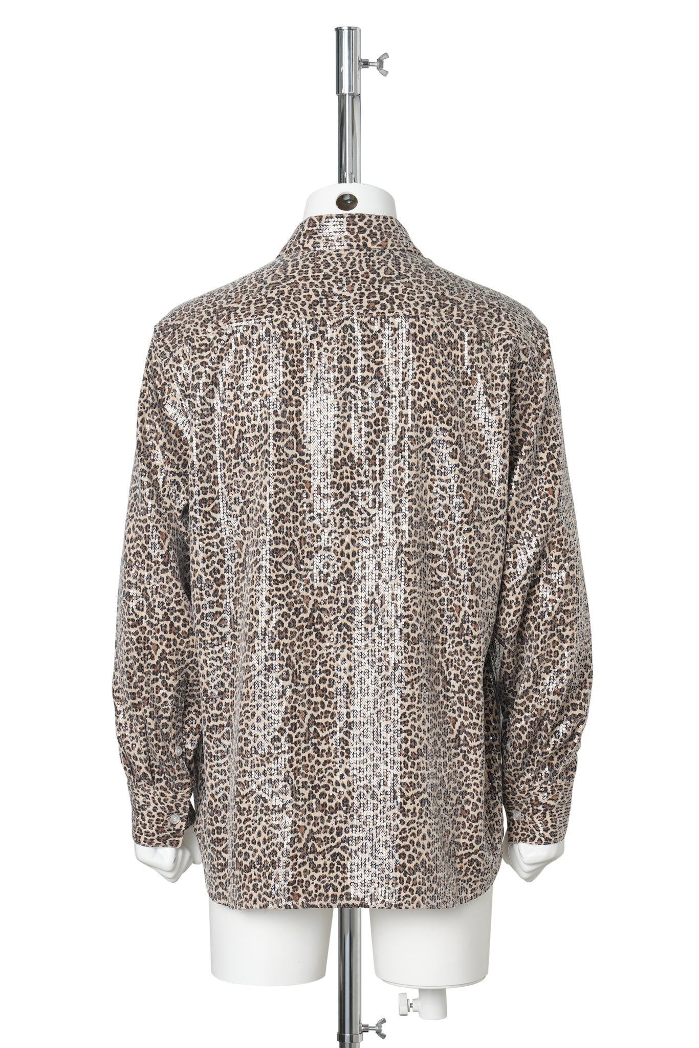 SPANGLE SHIRTS / LEOPARD