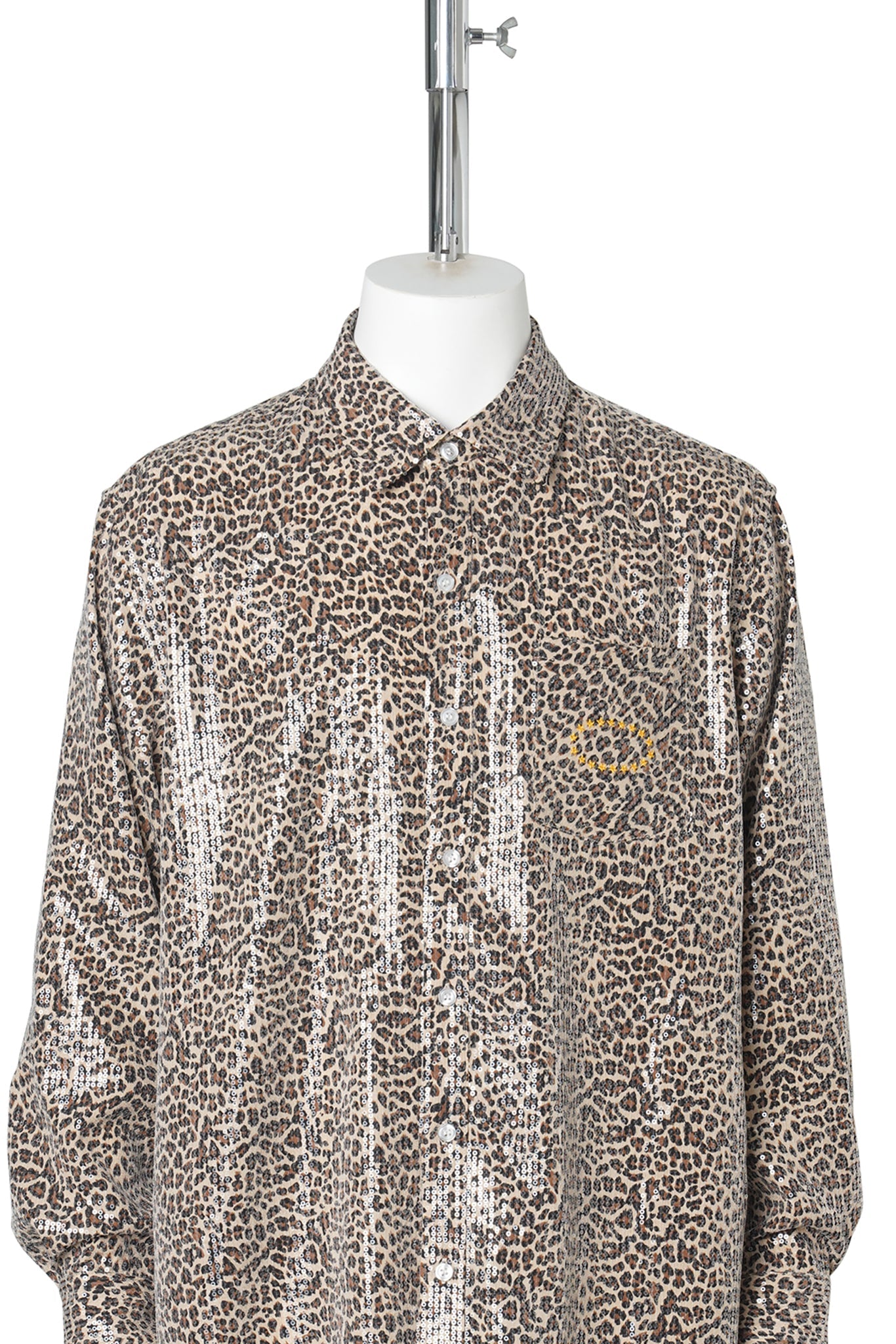 SPANGLE SHIRTS / LEOPARD