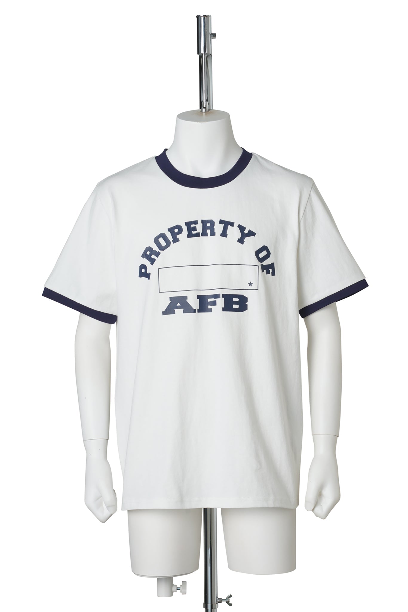 POA RINGER TEE / WHITE