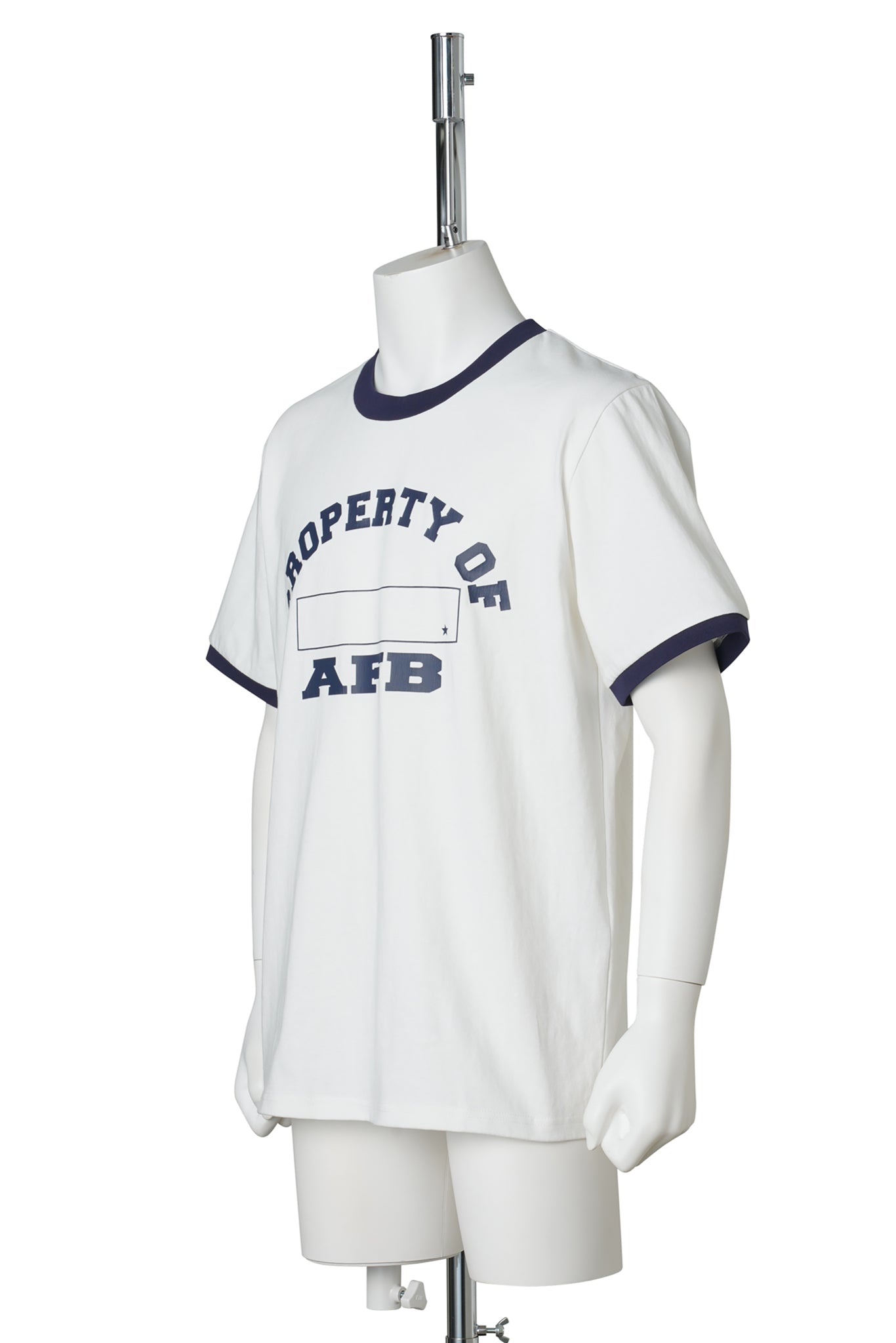 POA RINGER TEE / WHITE