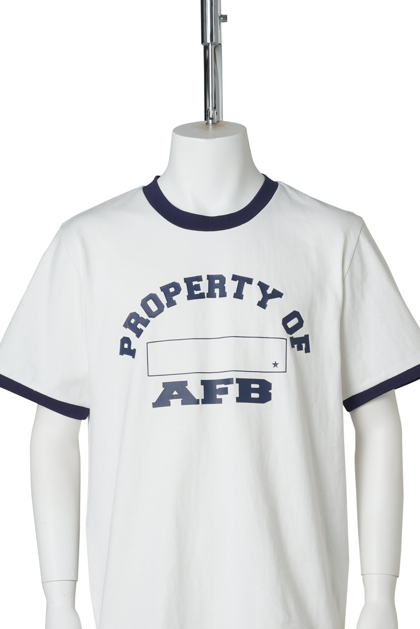 POA RINGER TEE / WHITE