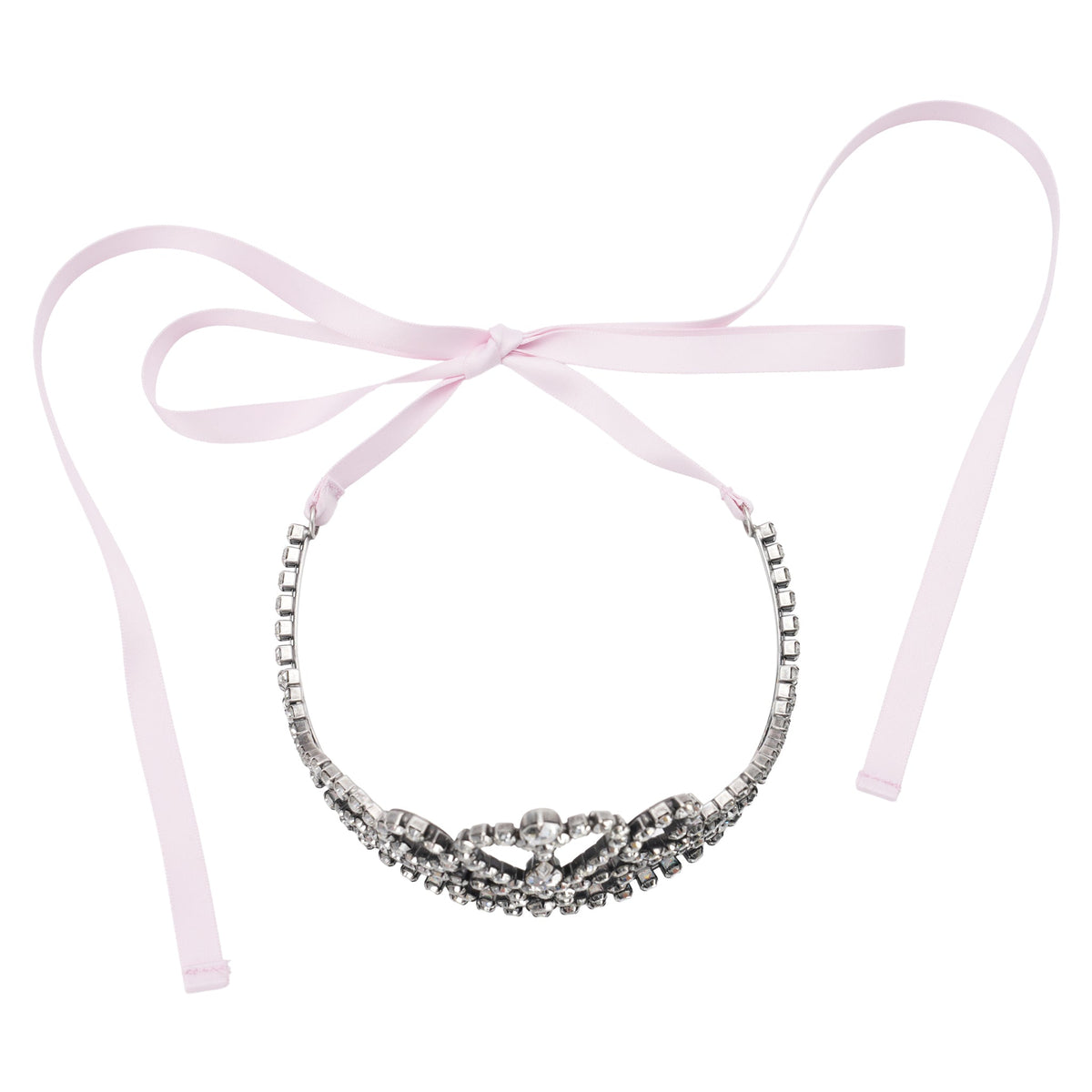TIARA CHOKER / PINK