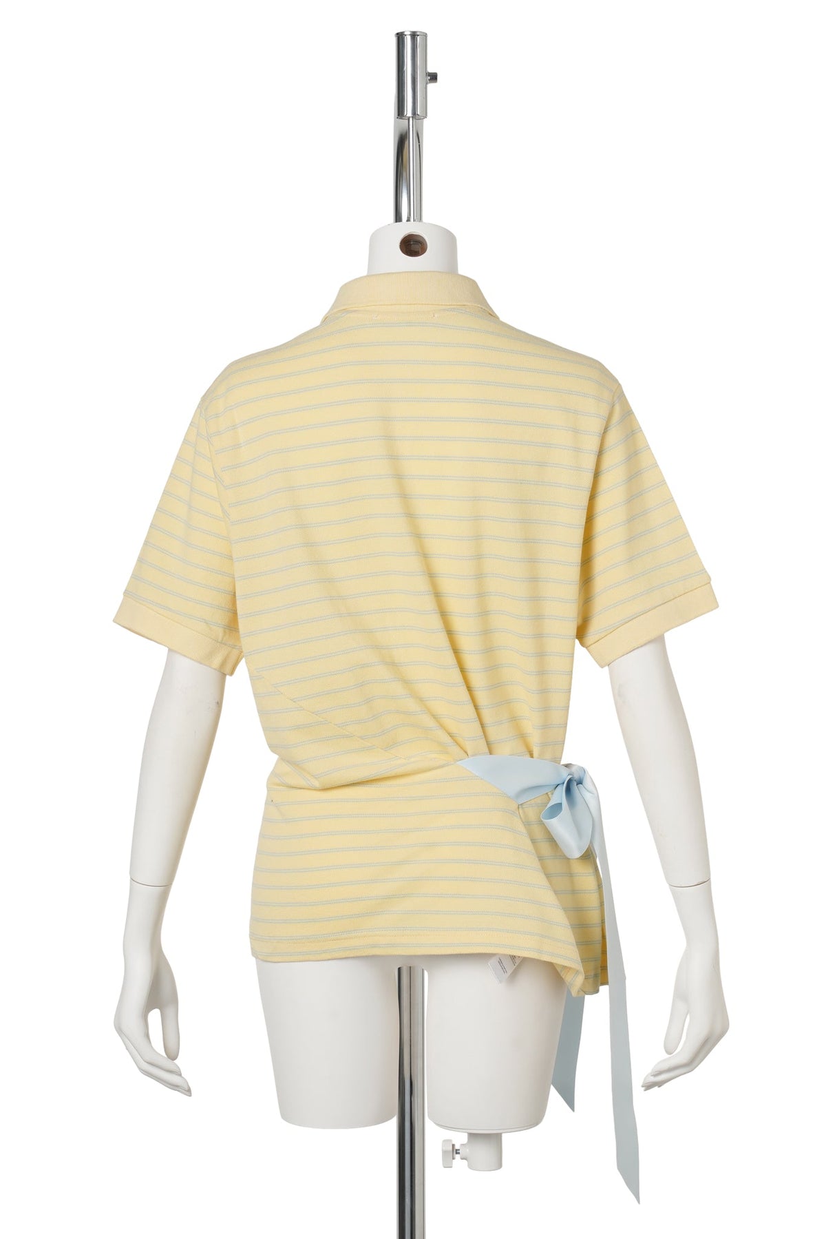 TIED POLO / YELLOW/BLUE